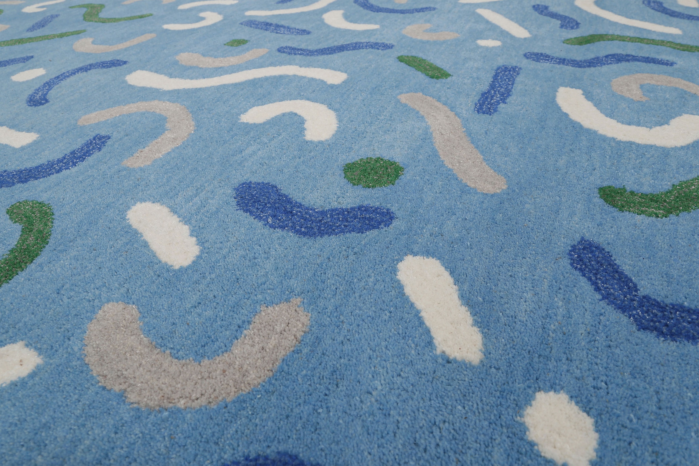 SMART KIDS Kinderteppich »Confetti« rechteckig 16 mm Höhe Kinder- & Spielteppich, Hoch-Tief-Effekt, Schurwolle, Kinderzimmer