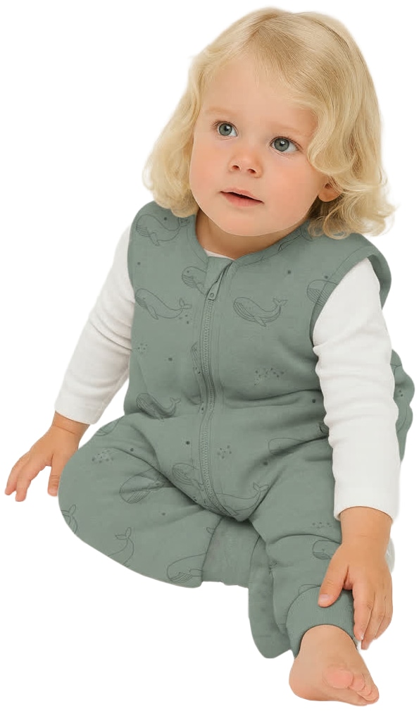 Fillikid Babyschlafsack »Sommerschlafsack mit Beinen« für den Sommer und Raumtemperatur über 24°