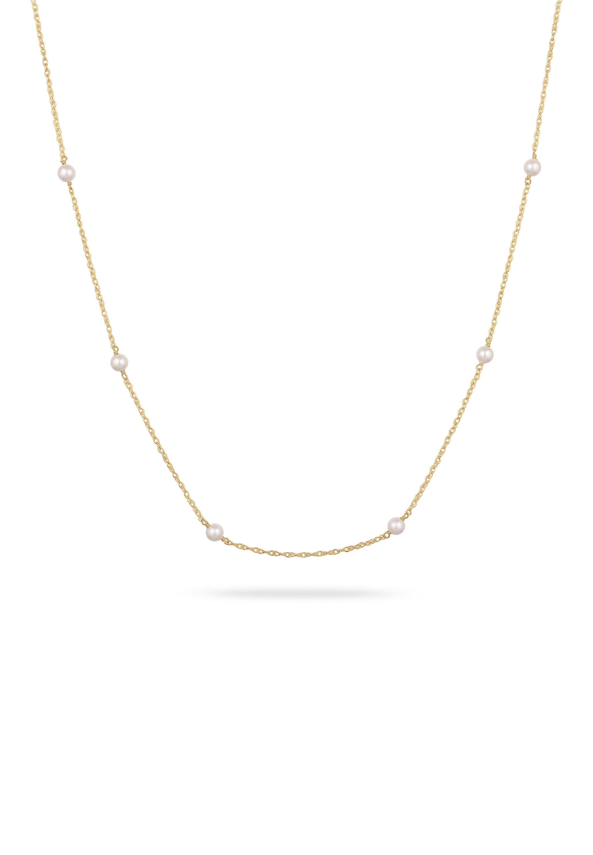 Elli Silberkette »Halskette Mit Perlen von Swarovski® 925 Sterling Silber«