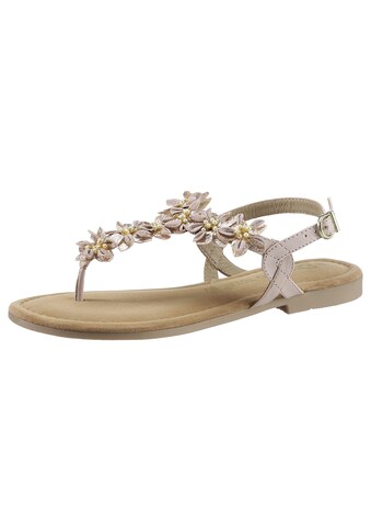 MARCO TOZZI Sandale, mit aufwendiger Blütenverzierung kaufen