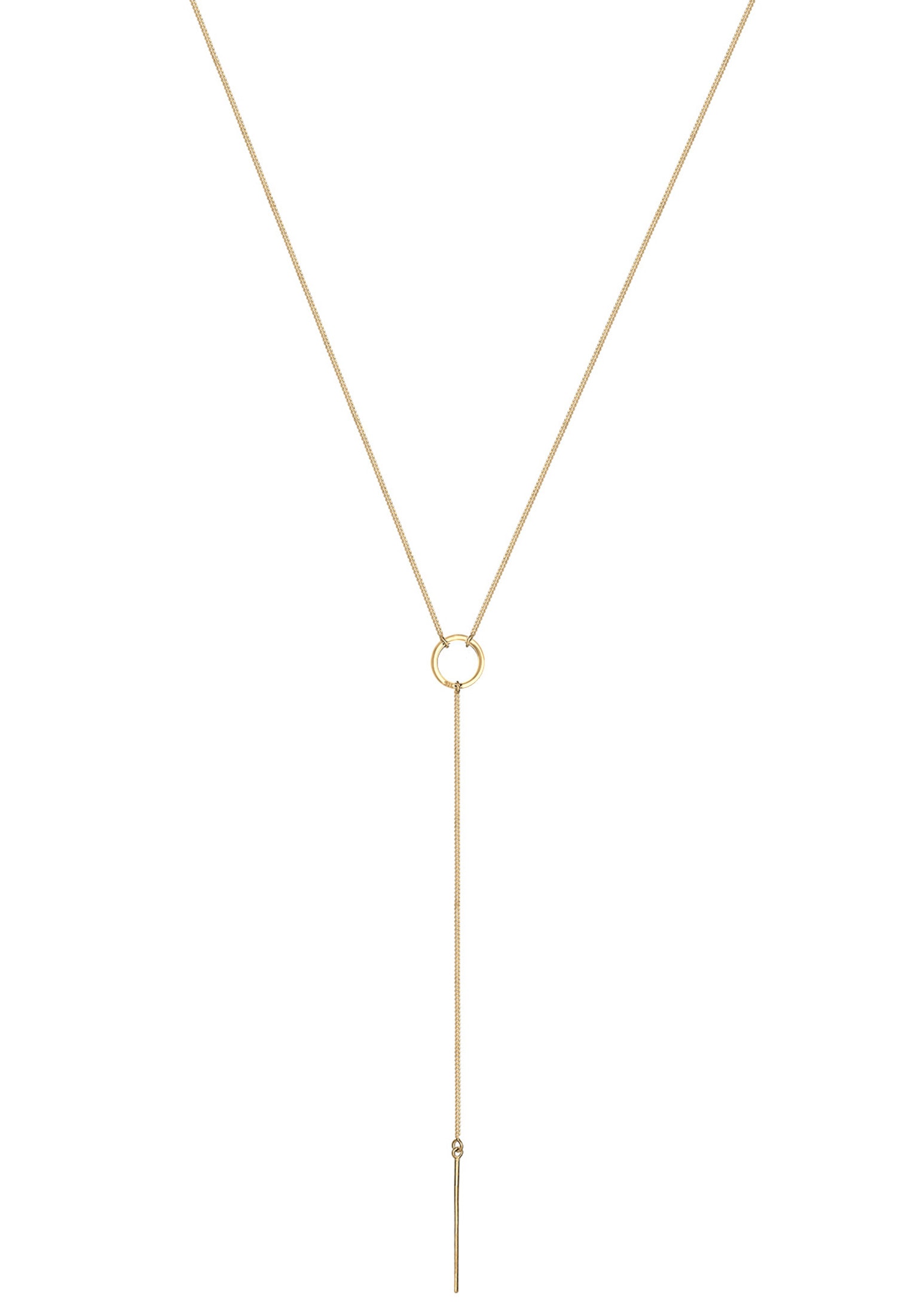 Elli Y-Kette »Halskette Y-Kette Trend Minimal 925 Silber«