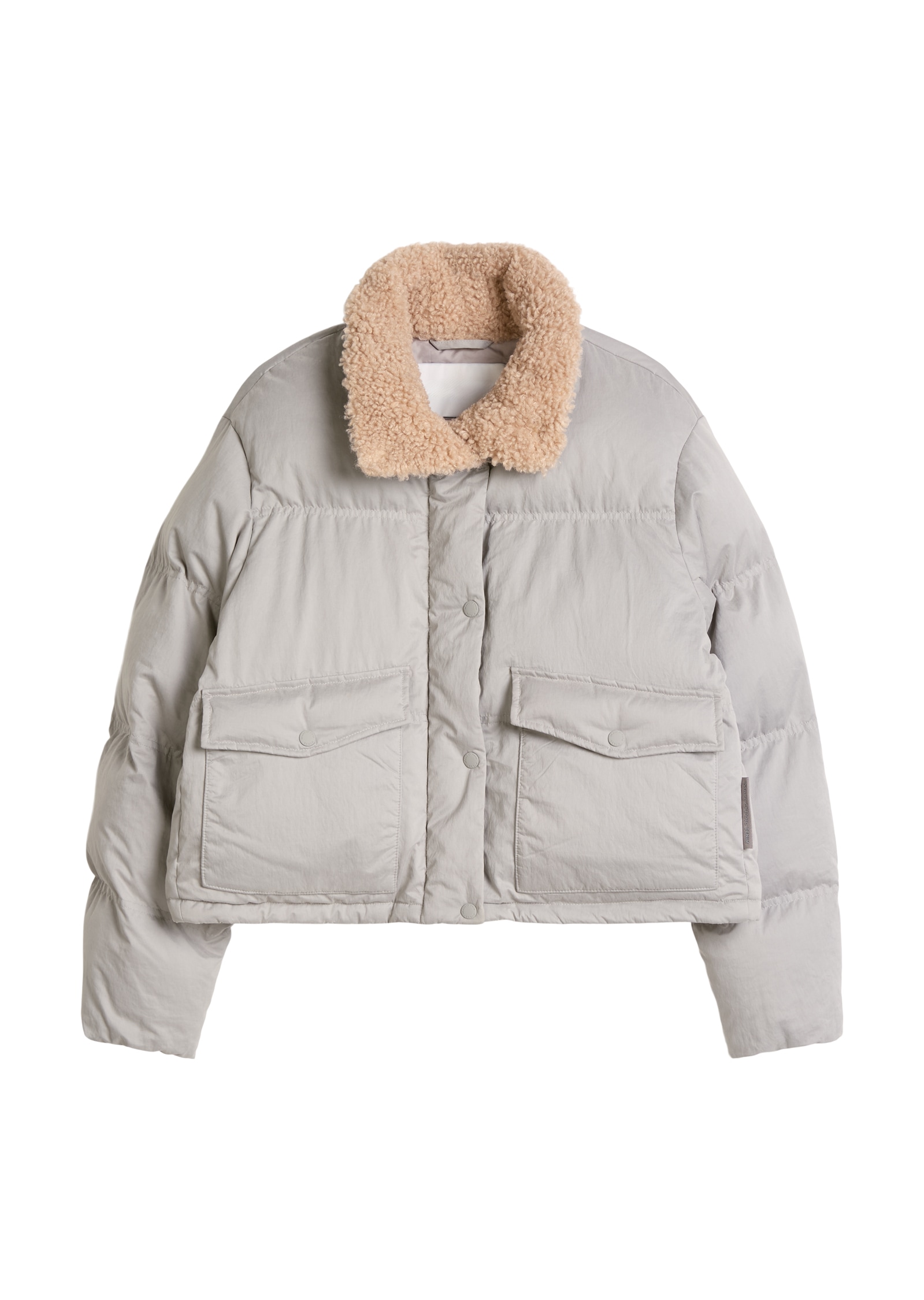Marc O'Polo DENIM Outdoorjacke regular mit weichem Teddyplüschkragen