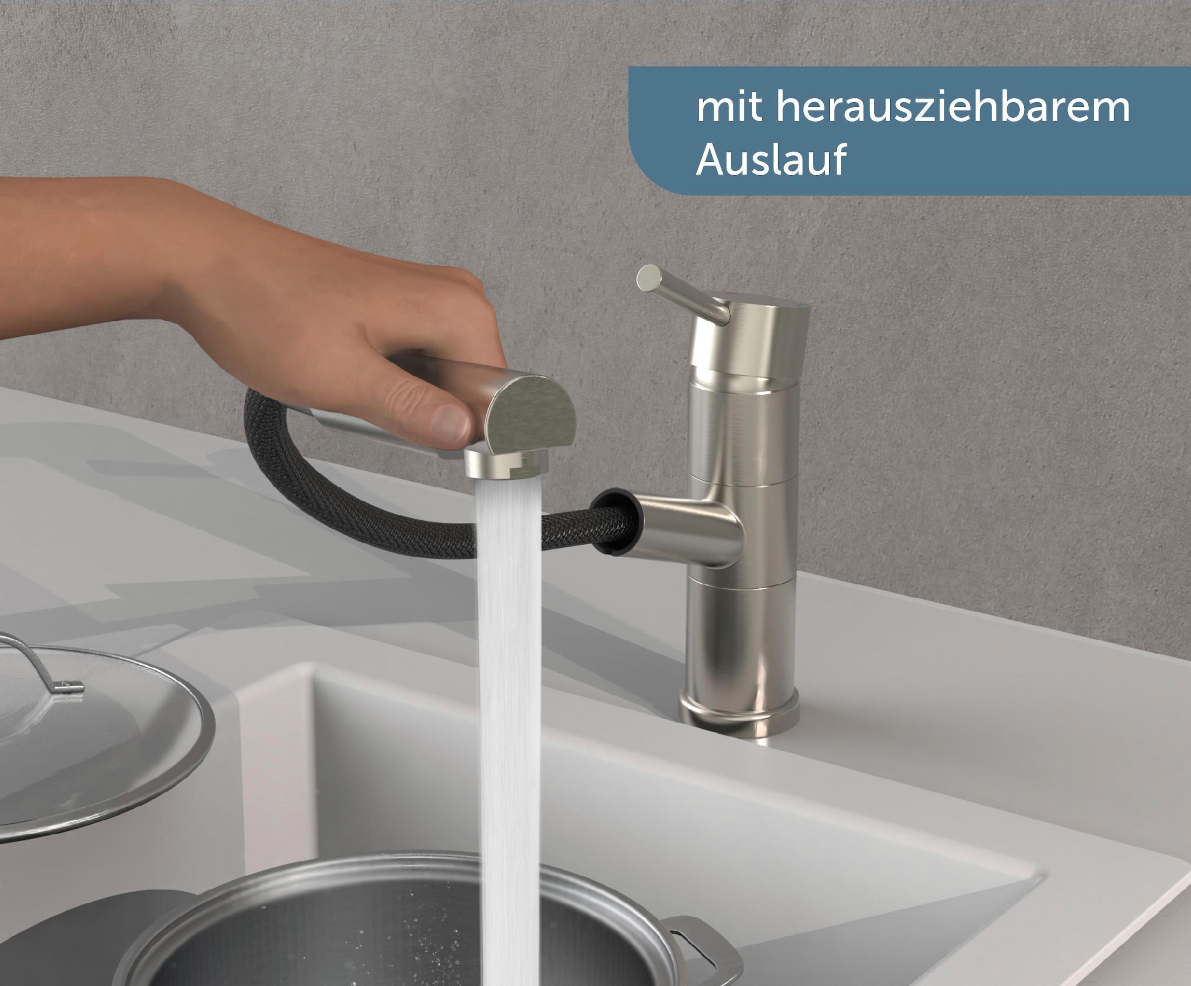 Schütte Spültischarmatur »UNICORN«, (Mischbatterie)
