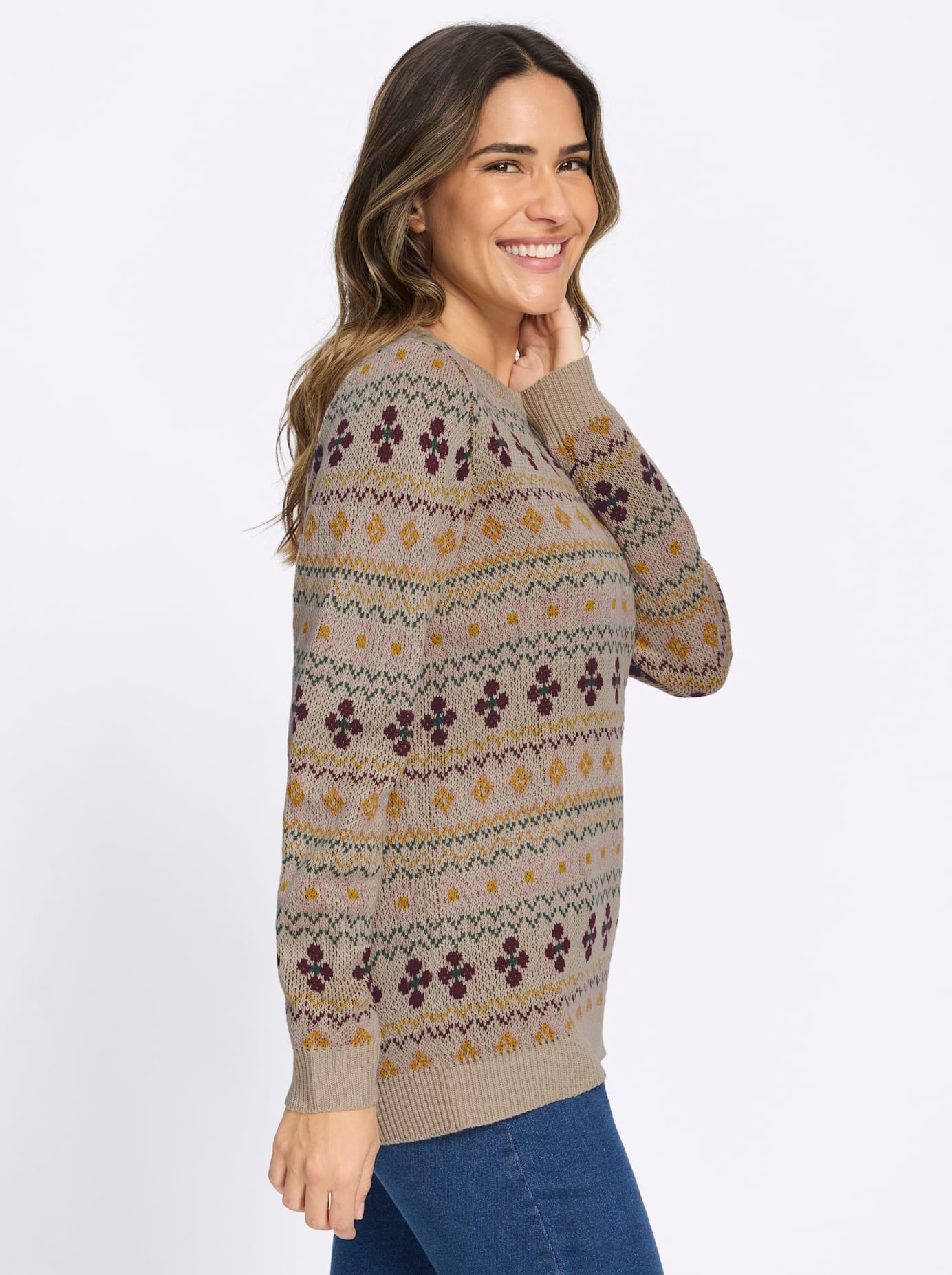 Classic Basics Jacquardpullover »Jacquard-Pullover«