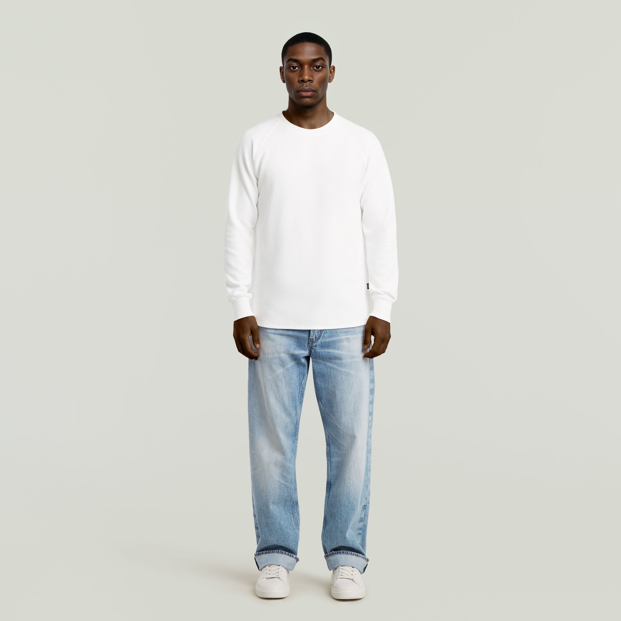 G-STAR Sweater »Jirgi«, mit Label-Detail auf der Brust
