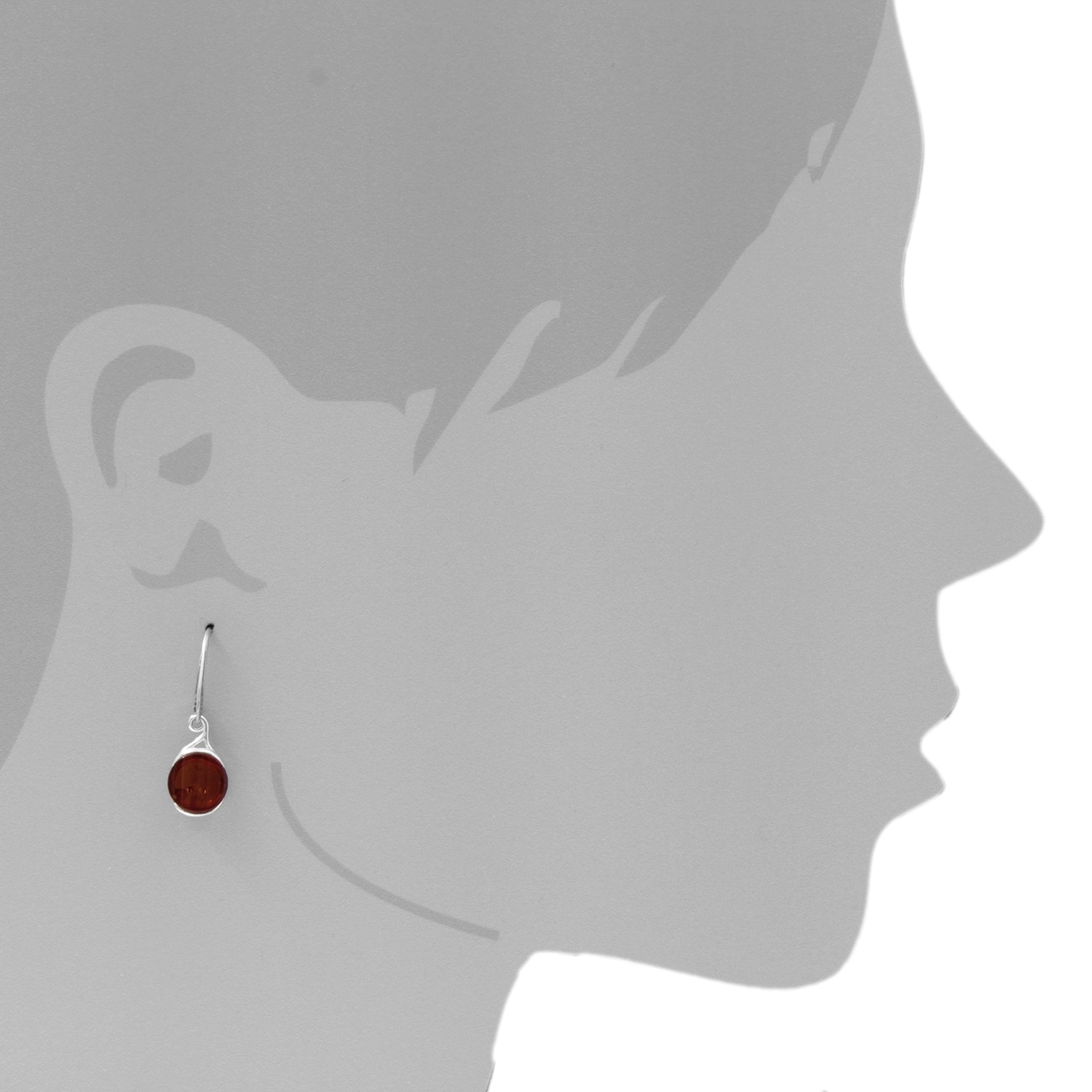 OSTSEE-SCHMUCK Paar Ohrhänger »- Tira - Silber 925/000 - Bernstein«