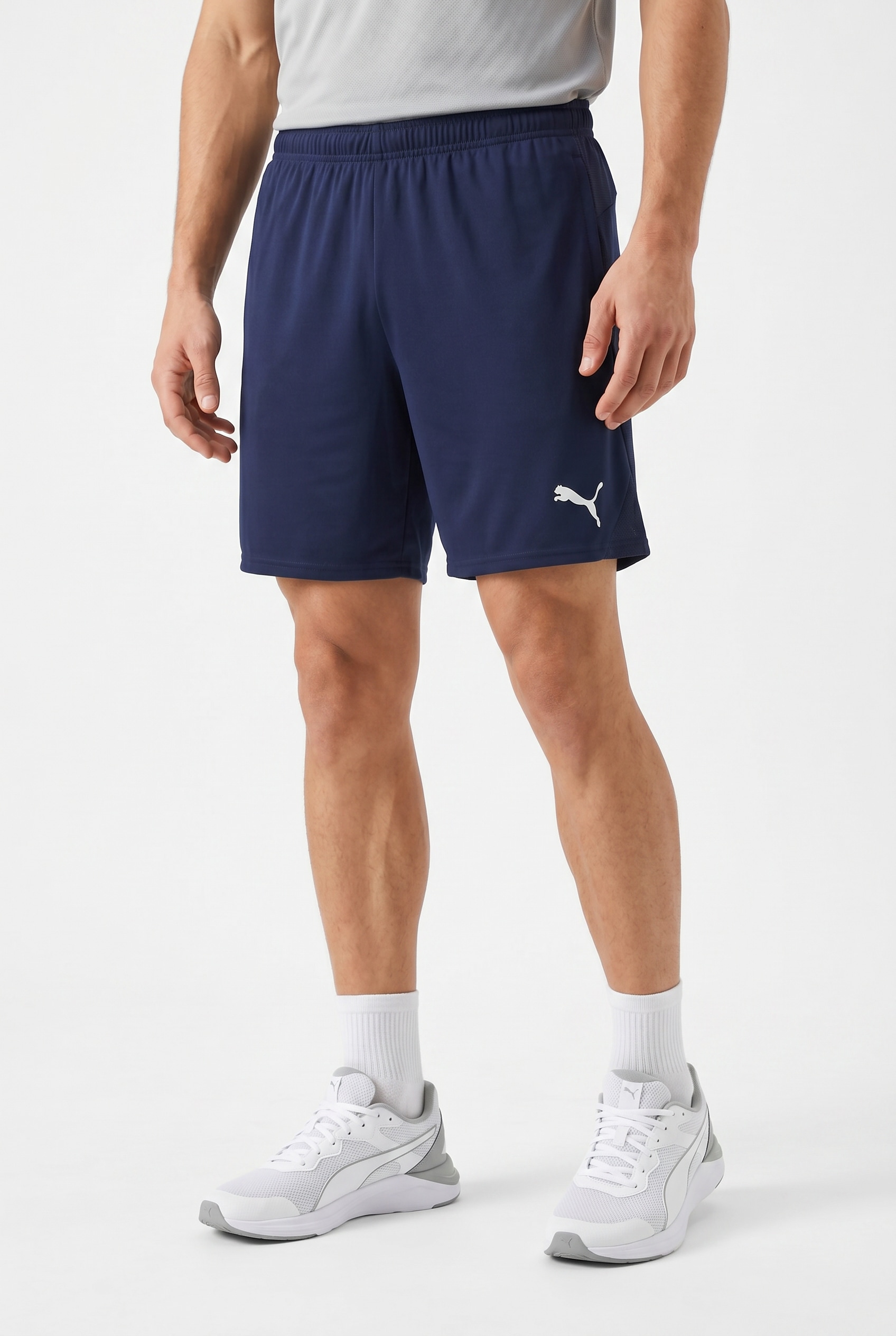 PUMA Trainingsshorts »TEAMGOAL SHORTS«  aus Polyester, kniefrei, mit Interlock-Material, modernes Design