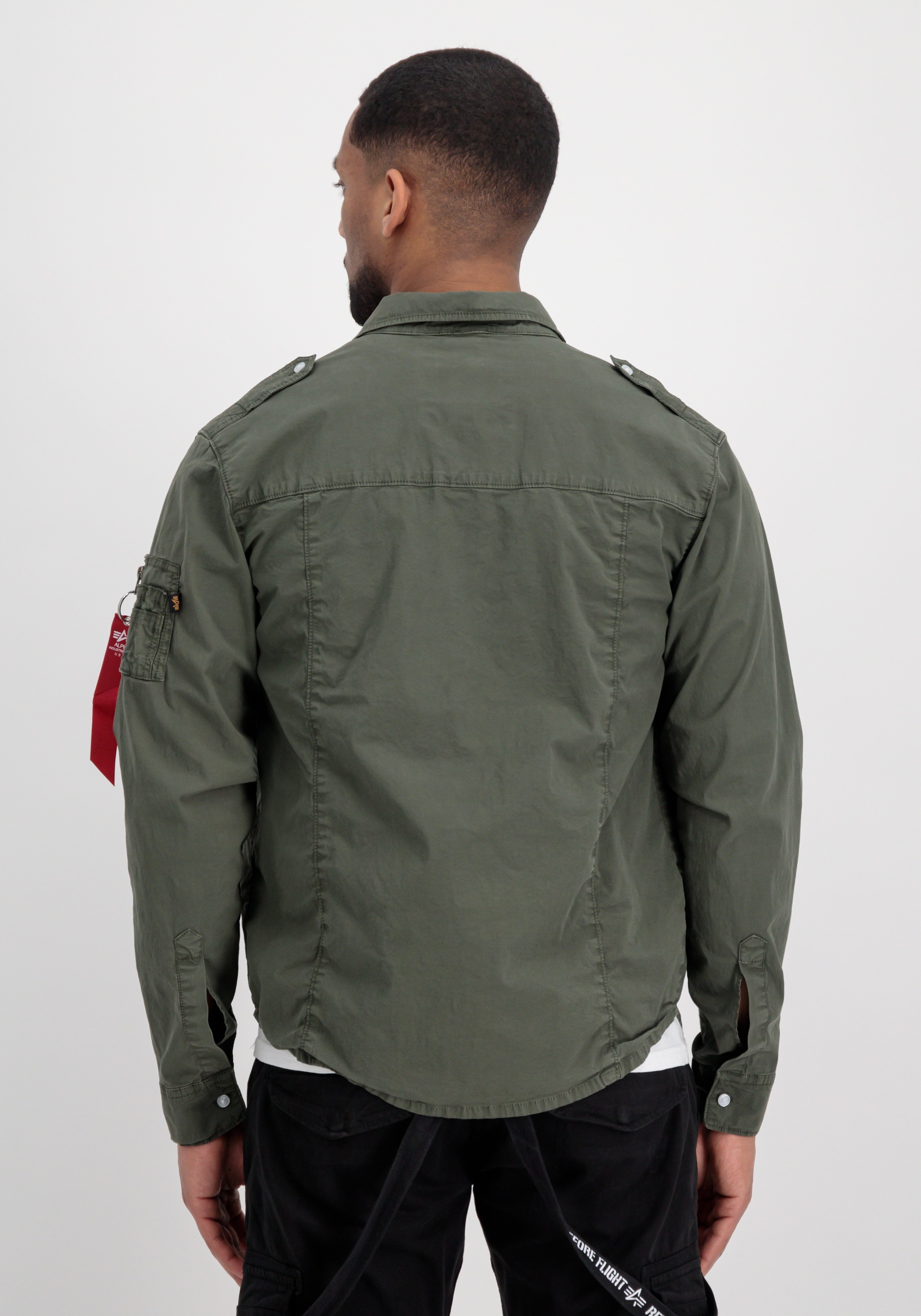 Alpha Industries T-Shirt »Alpha Industries Men - Shirts Basic Shirt Slim«