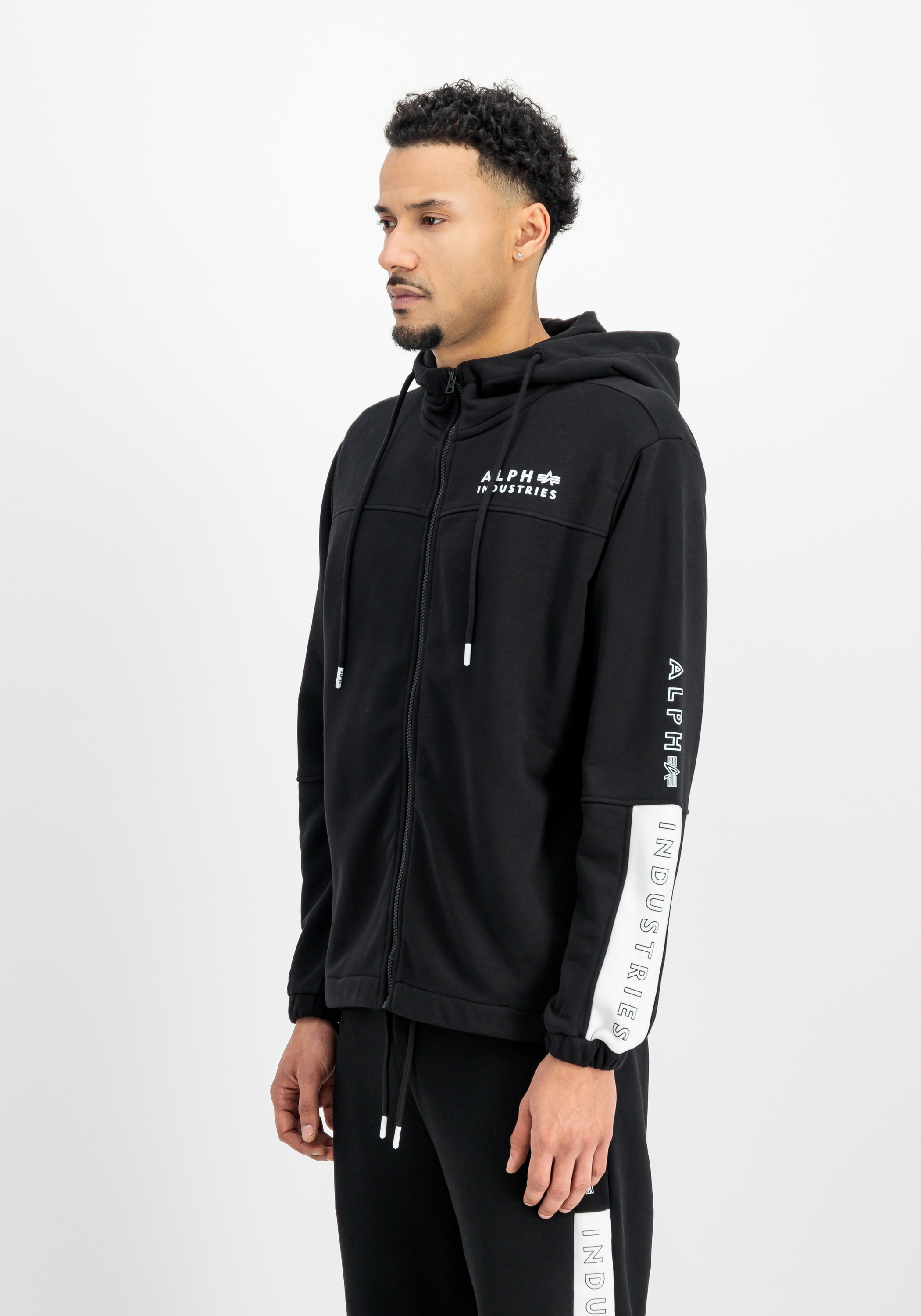 Alpha Industries Kapuzensweatshirt »Alpha Industries Men - Hoodies Track Alpha Jacket«