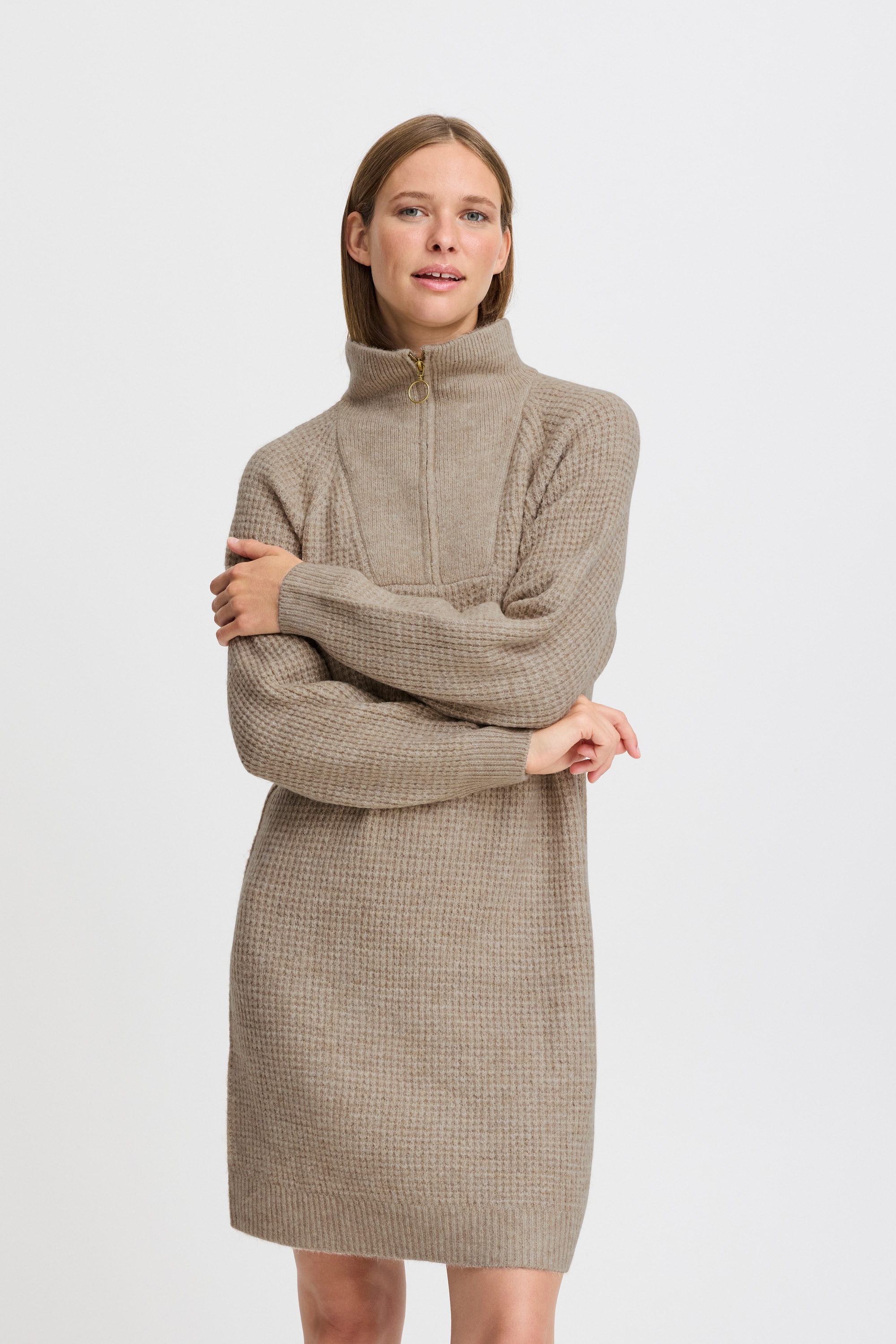 b.young Midikleid »Kleid BYMISHA«