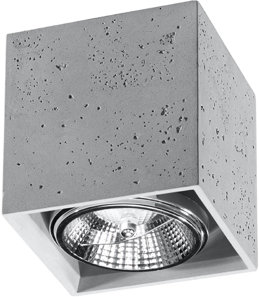 SOLLUX lighting Deckenleuchte »VALDE«, GU10, 1 St., Deckenlampe