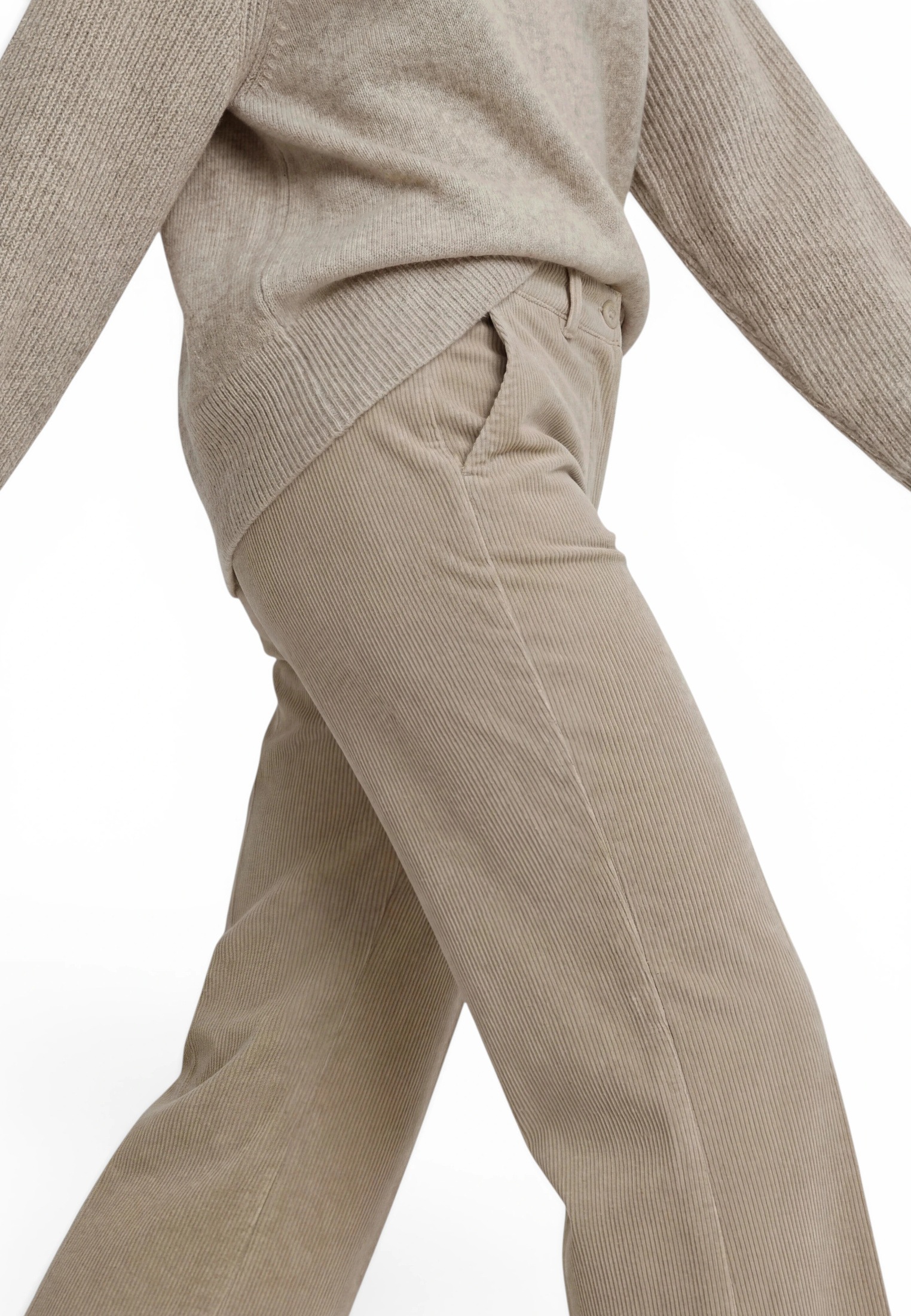 Zero Relaxhose »Casual-Hose mit Bügelfalte«