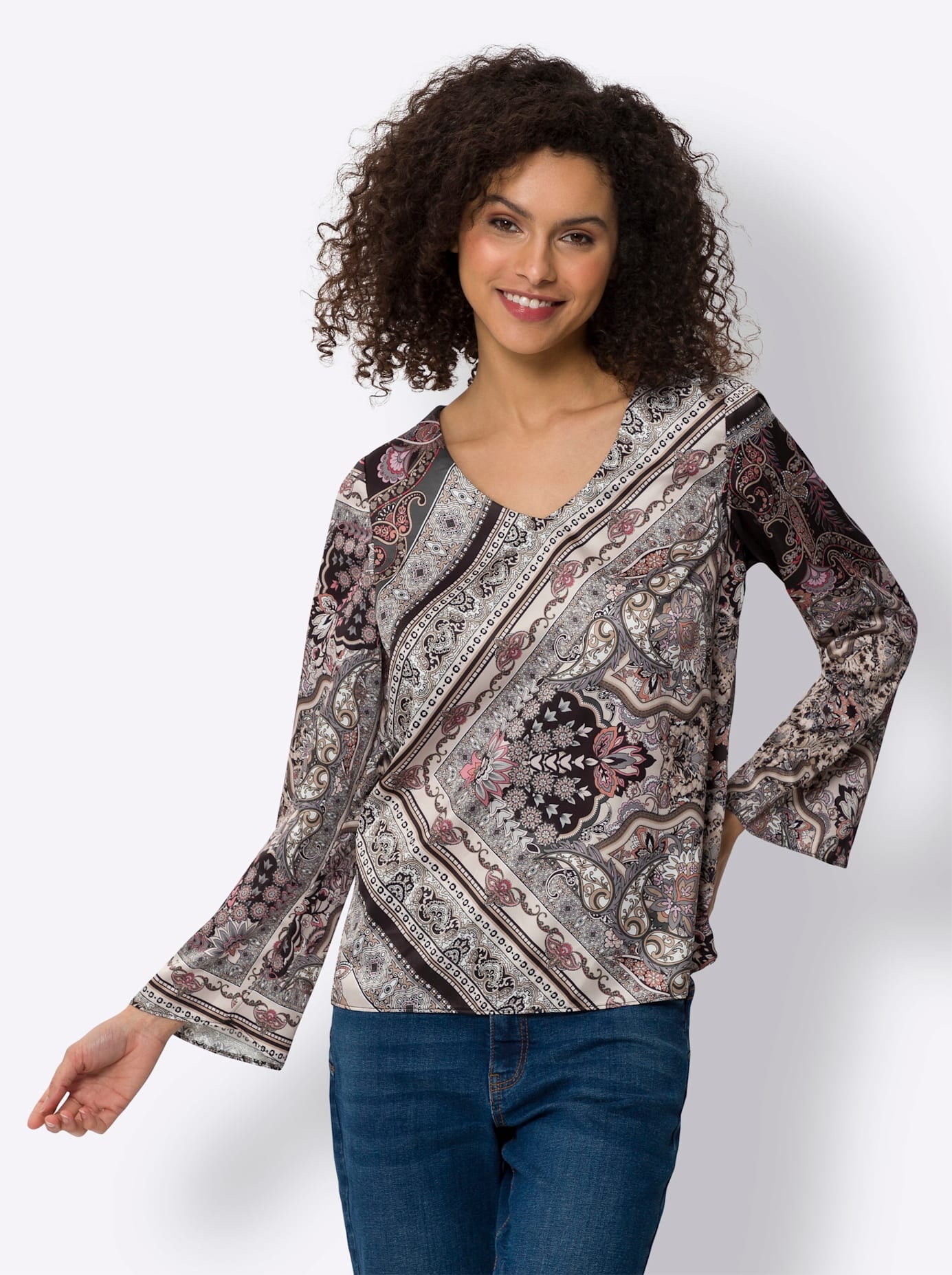 heine Druckbluse