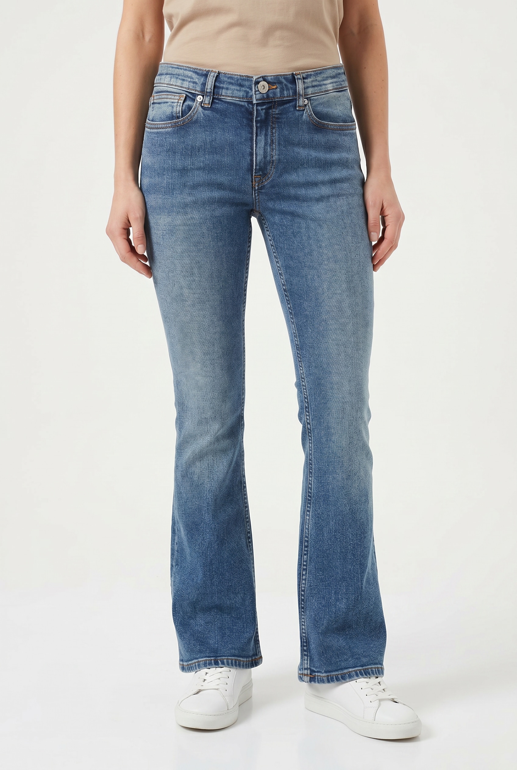 HUGO Bootcut-Jeans »Getti« Ausgestelltes Bein, elastisches Denim