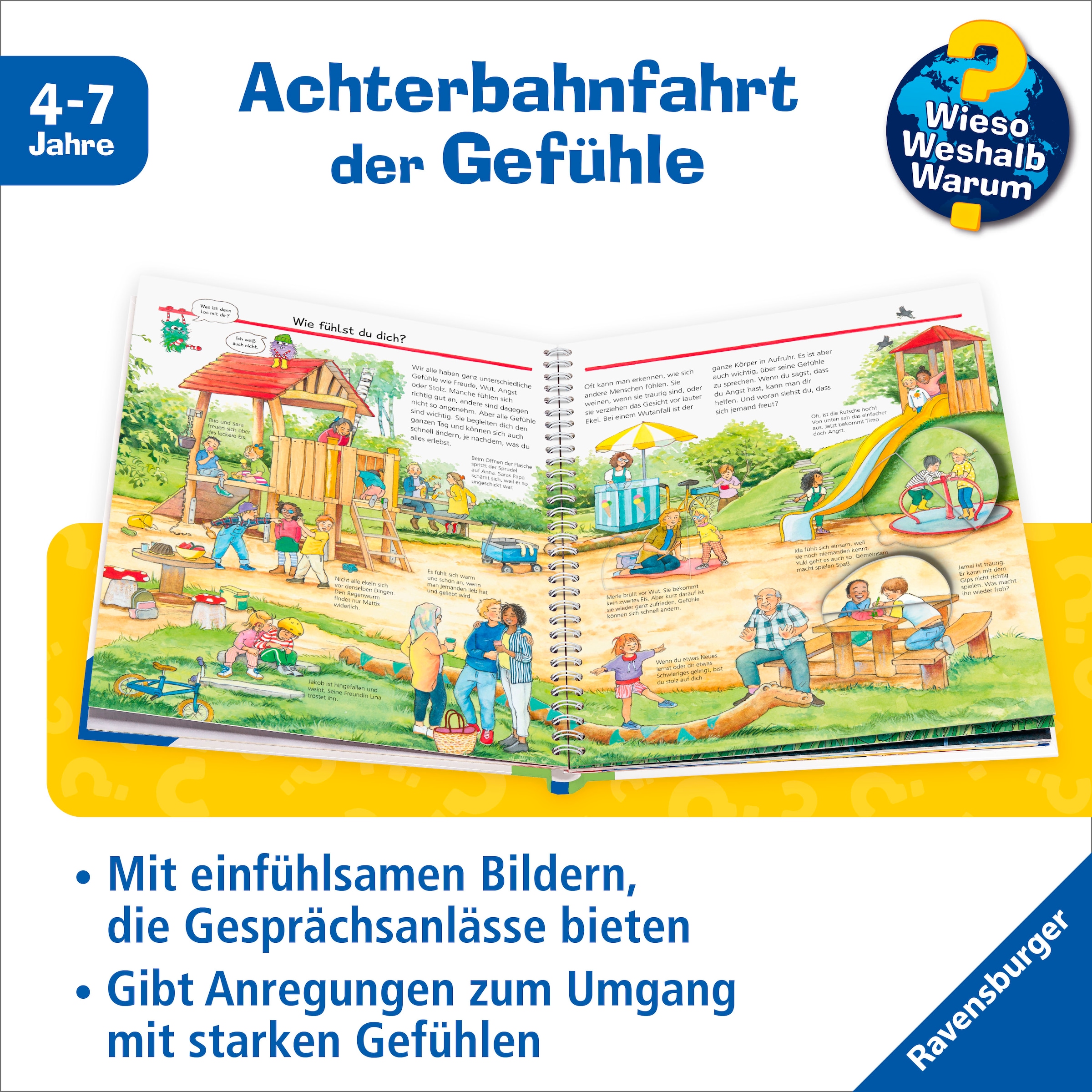 Ravensburger Buch »Wieso? Weshalb? Warum?, Band 58 - Unsere Gefühle«, Made in Europe