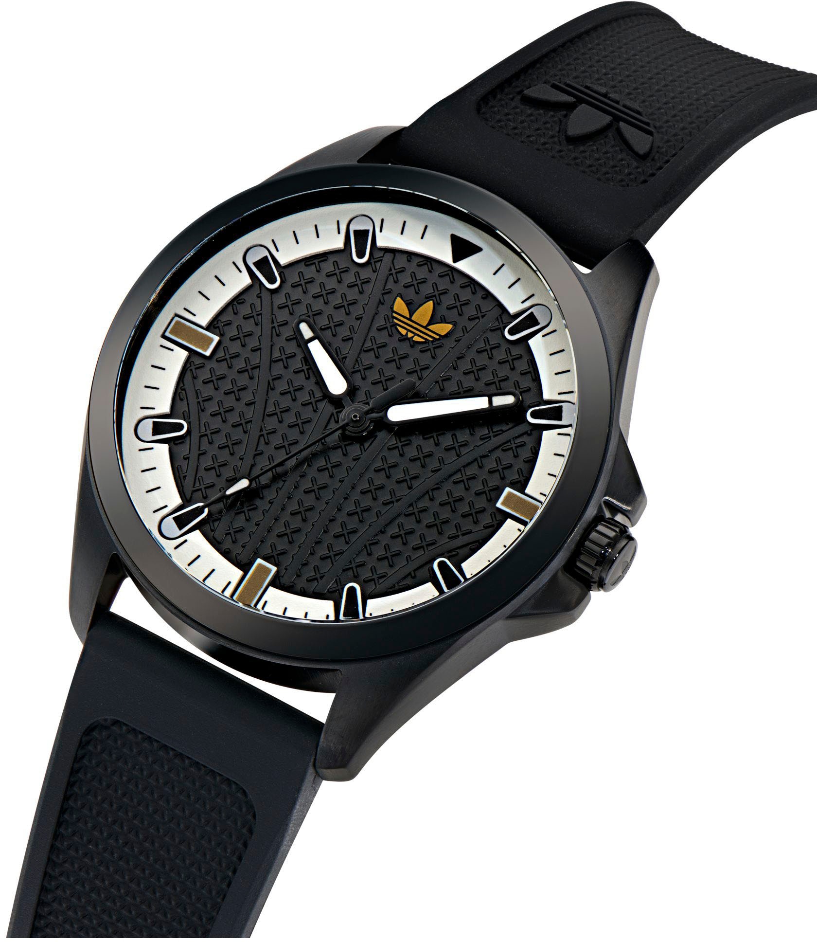 adidas Originals Quarzuhr »ORIGINALS ICONIC ONE«, Armbanduhr,Herrenuhr,Damenuhr,Silikonarmband,wasserabweisend bis 5 bar