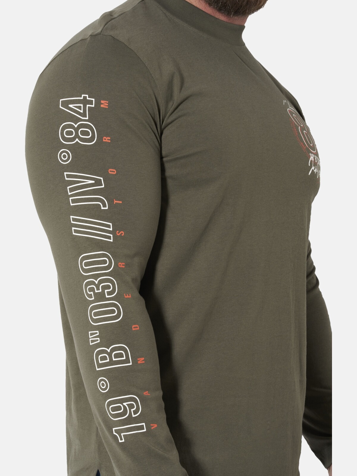 Jan Vanderstorm Langarm-Poloshirt »3er Pack Langarmshirt NORGARD«