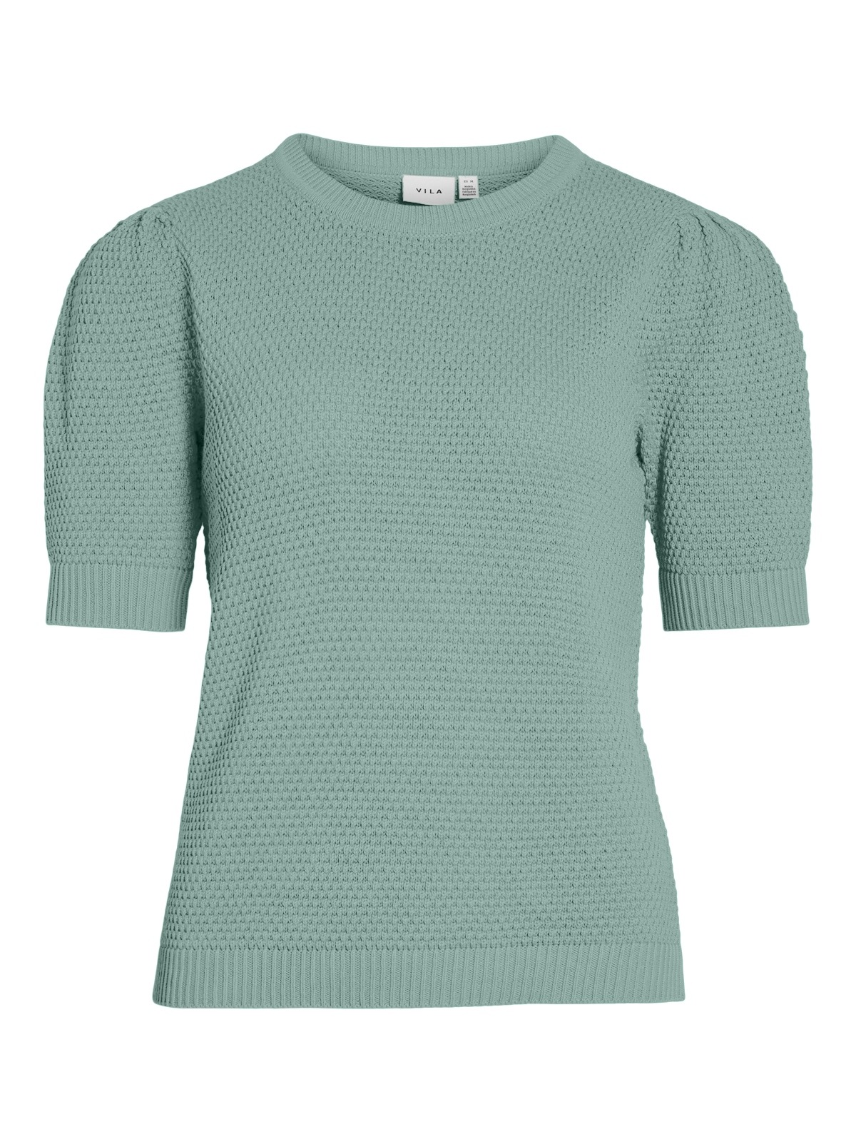 Vila Kurzarmpullover »VIDALO O-NECK S/S KNIT TOP - NOOS«