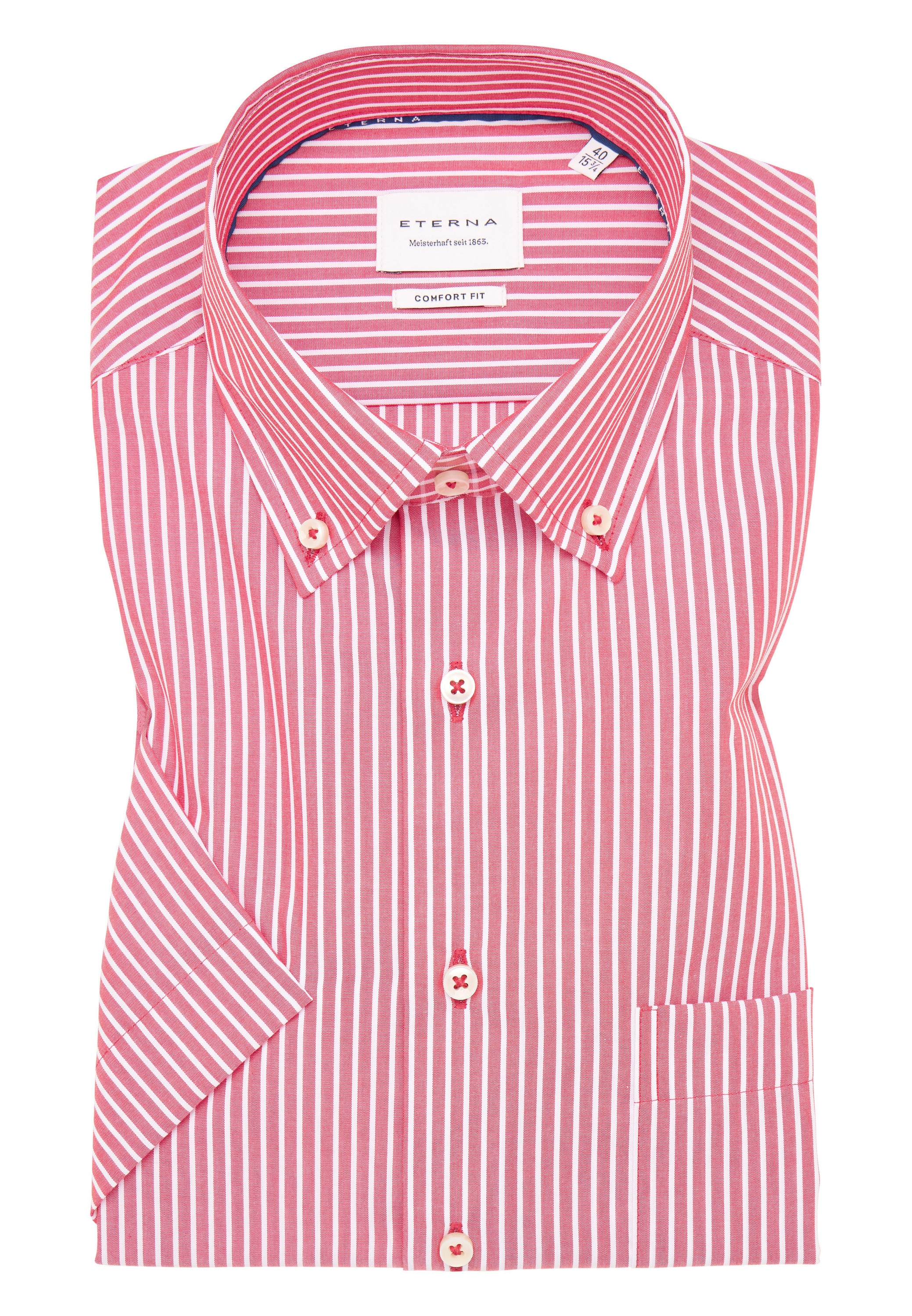 Eterna Kurzarmhemd »COMFORT FIT«, NON IRON (bügelfrei)