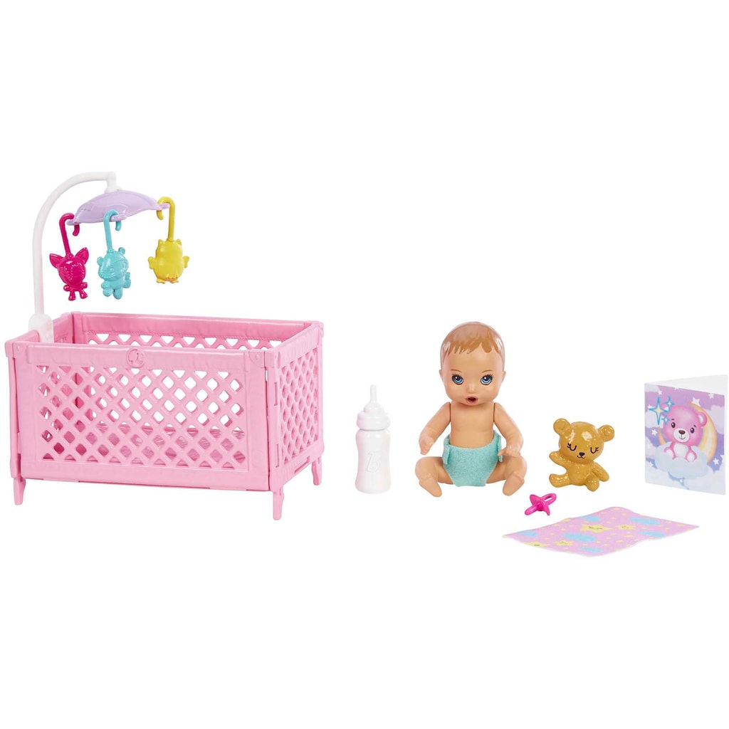 Barbie Anziehpuppe »Skipper Babysitters Inc., Sleepy Baby Skipper«