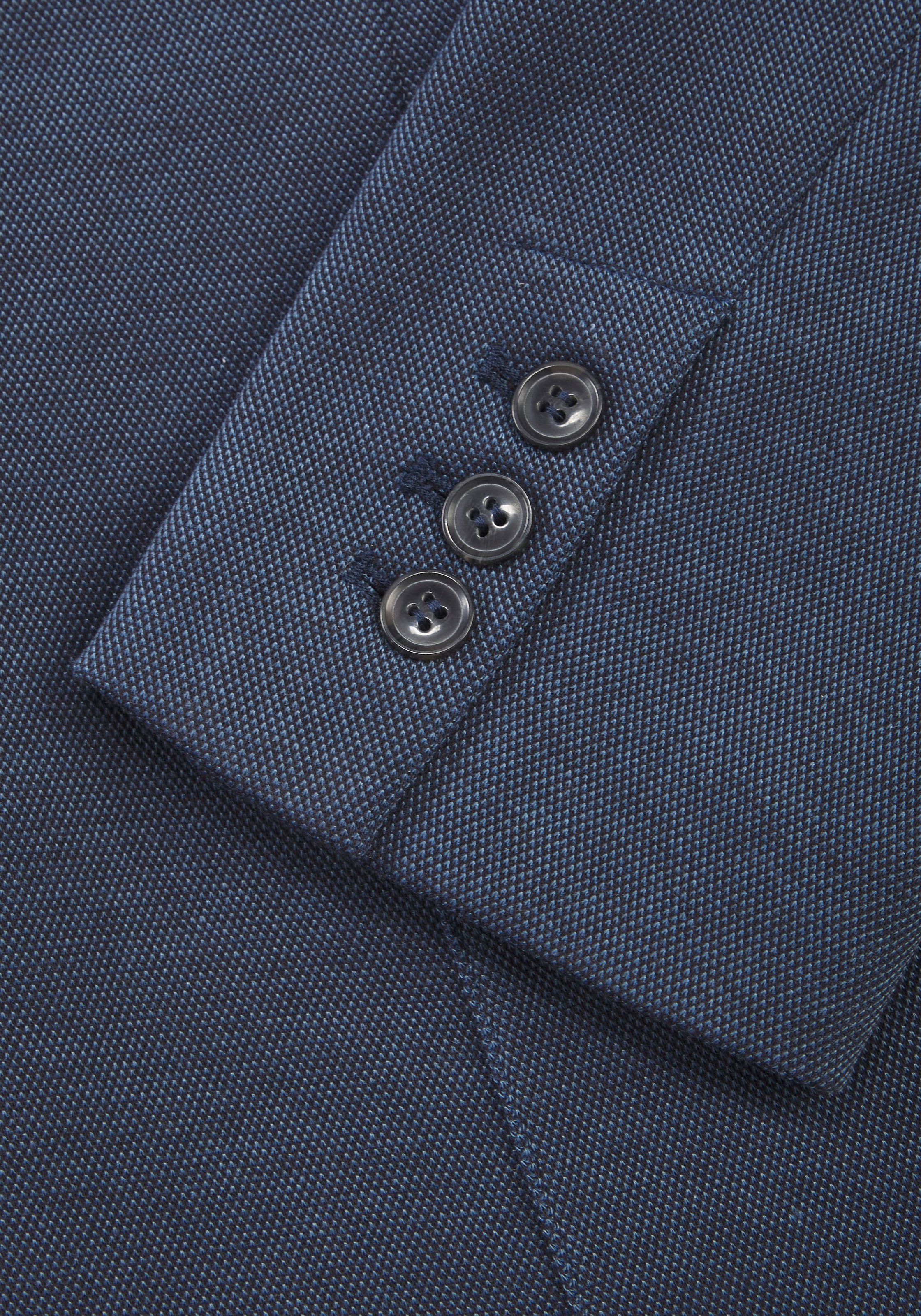 John Devin Sakko »aus elastischer Pikee-Qualität« sportliches Stretchsakko mit dezentem Muster