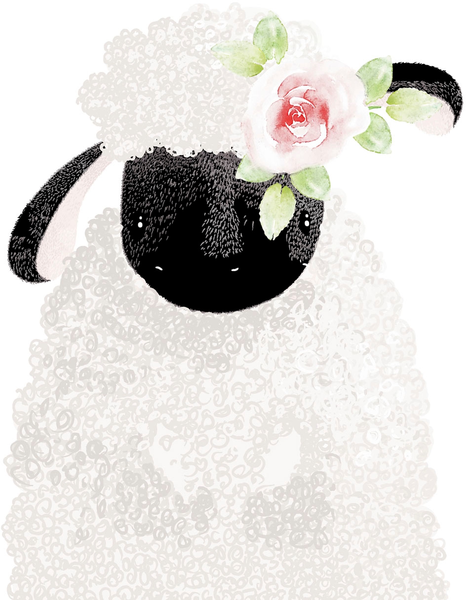 queence Metallbild »Gamba«, Tiere-Blumen, (1 St.), Stahlschilder