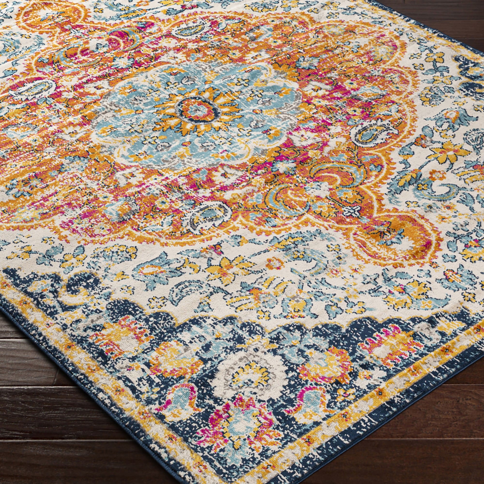 Livabliss Teppich »DUNDEE« rechteckig 10 mm Höhe Vintage Orient Teppich im Boho Stil