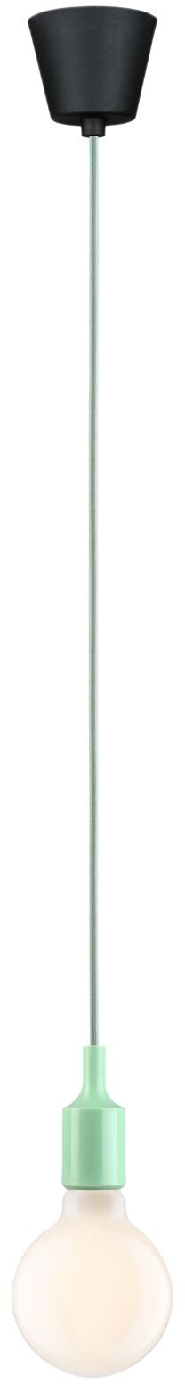Paulmann Pendelleuchte »Ketil«, 1 flammig, Leuchtmittel E27 | ohne Leuchtmittel, E27, max. 1x60W E27, 230V, Stoff/Silikon
