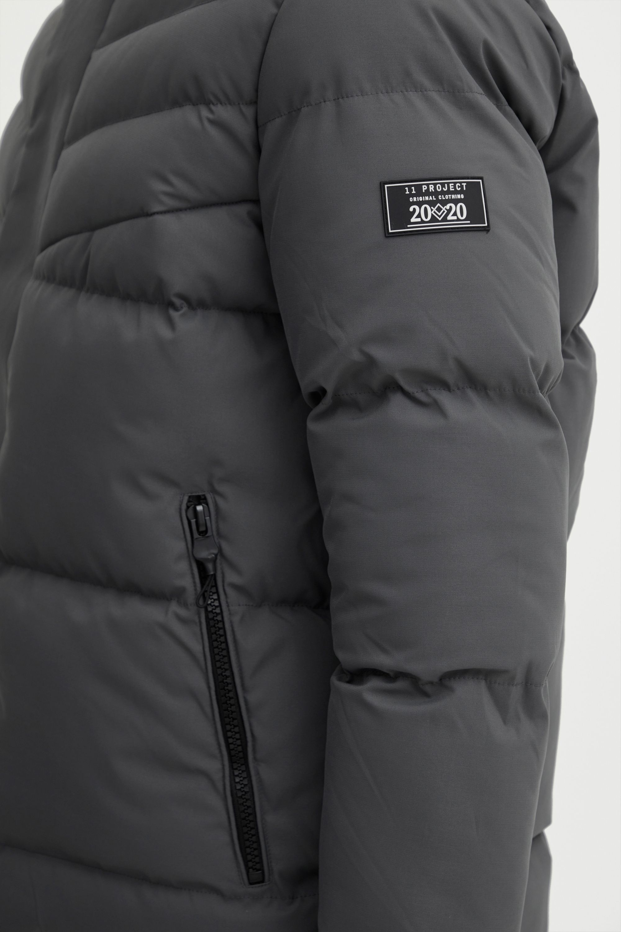11 Project Steppjacke »Steppjacke PRDemir«, mit Kapuze