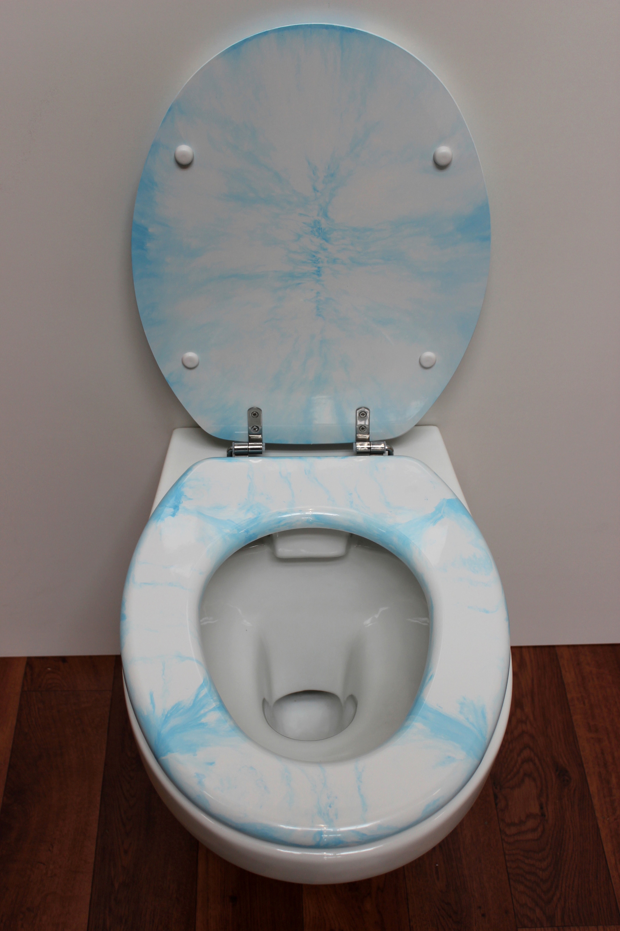 ADOB WC-Sitz »Marmor« extrem stabil mit Edelstahlscharnieren