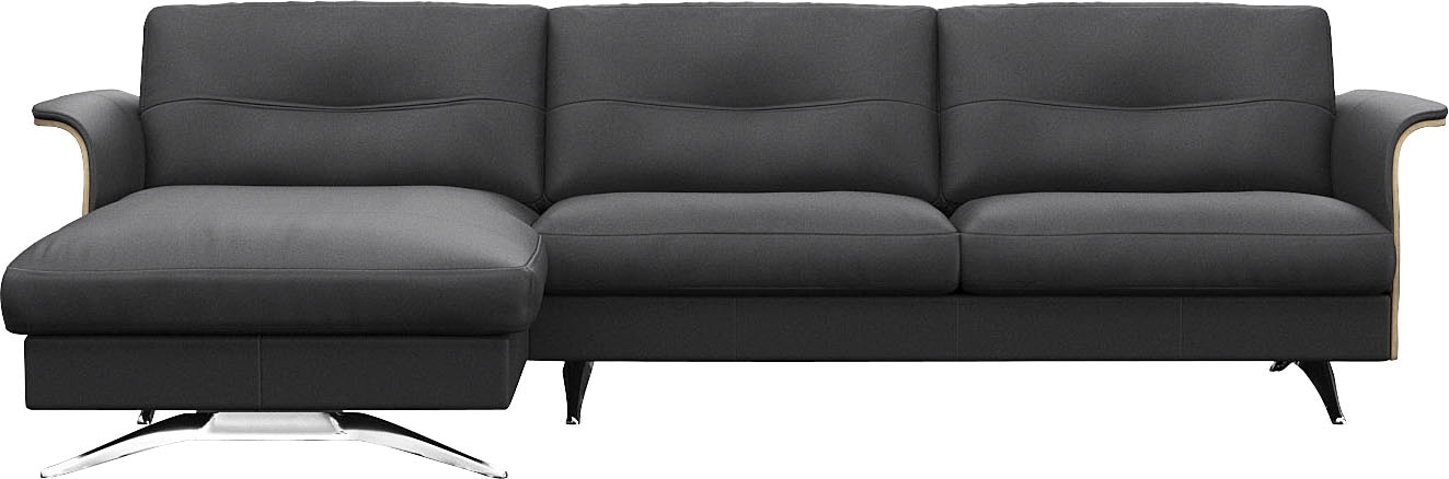 Ecksofa »Glow bequem und komfortabel durch hochwertigen Sitzaufbau, L-Form«, Modernes...