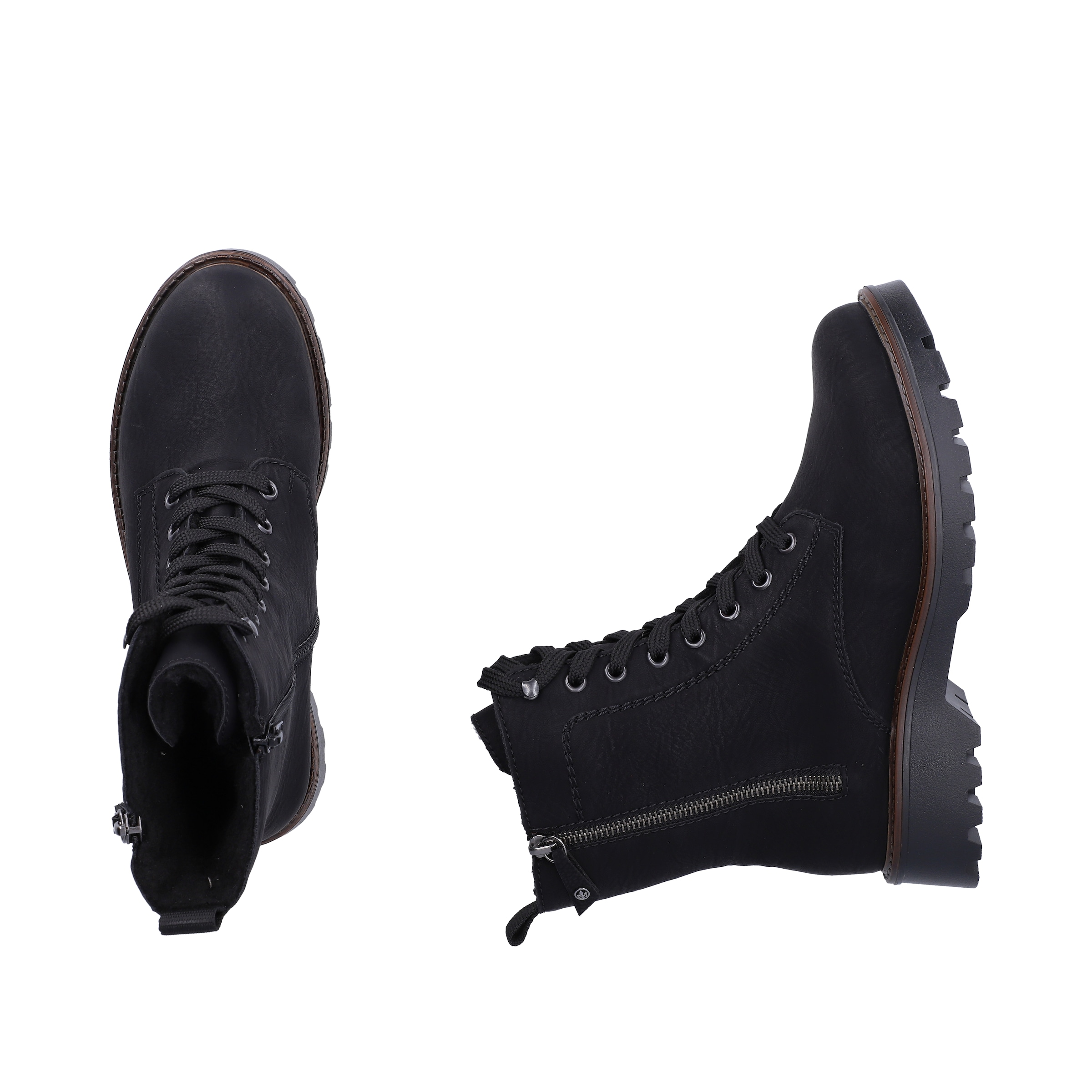 Rieker Winterboots  Schnürboots, Schnürstiefelette, Winterstiefelette mit Warmfutter