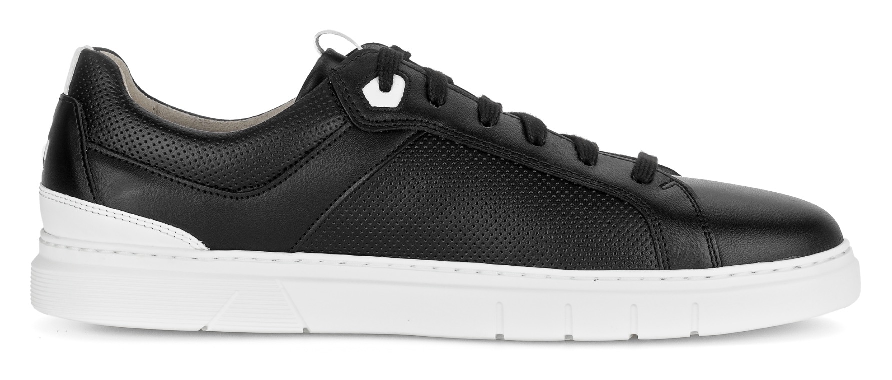 Pius Gabor Plateausneaker, Freizeitschuh, Halbschuh, Schnürschuh mit Perforierung, Weite G