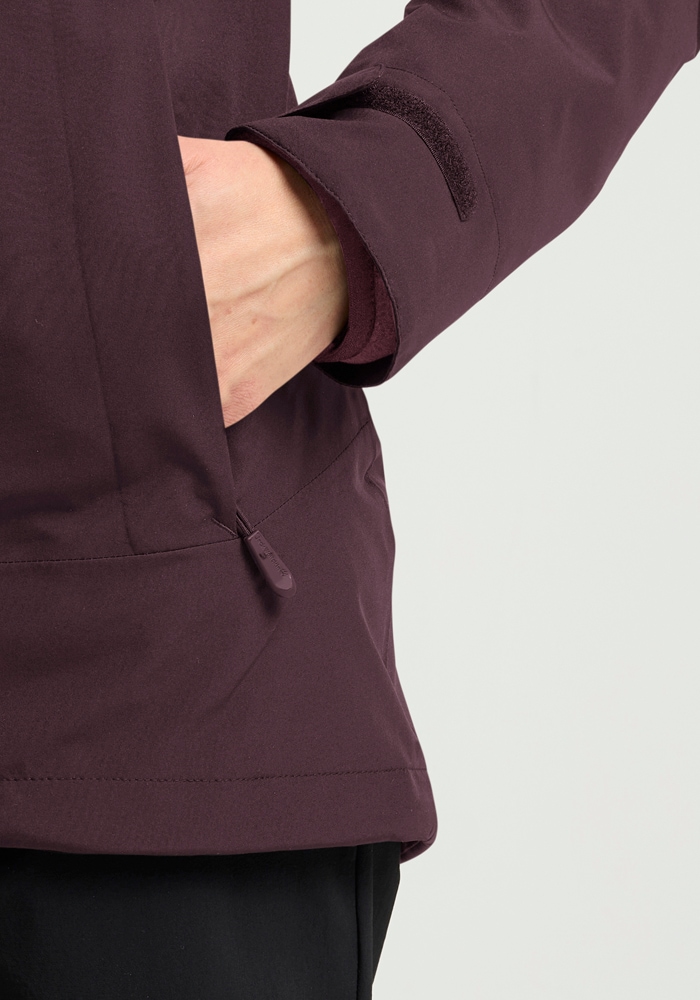 Jack Wolfskin 3-in-1-Funktionsjacke »MOONRISE 3IN1 JKT W«, mit Kapuze