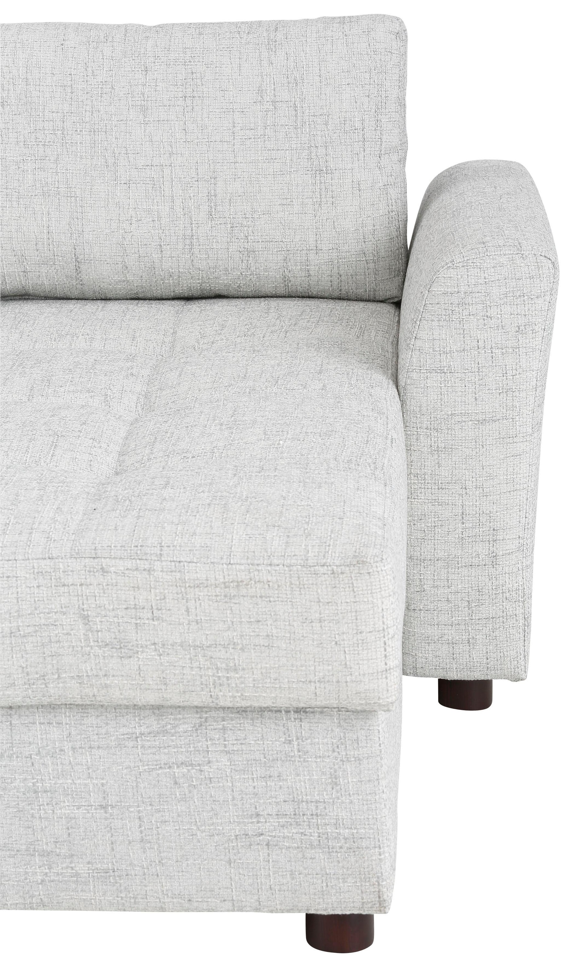 Home affaire Ecksofa »Torben L-Form«, inkl. Bettfunktion und Bettkasten, mit Federkern