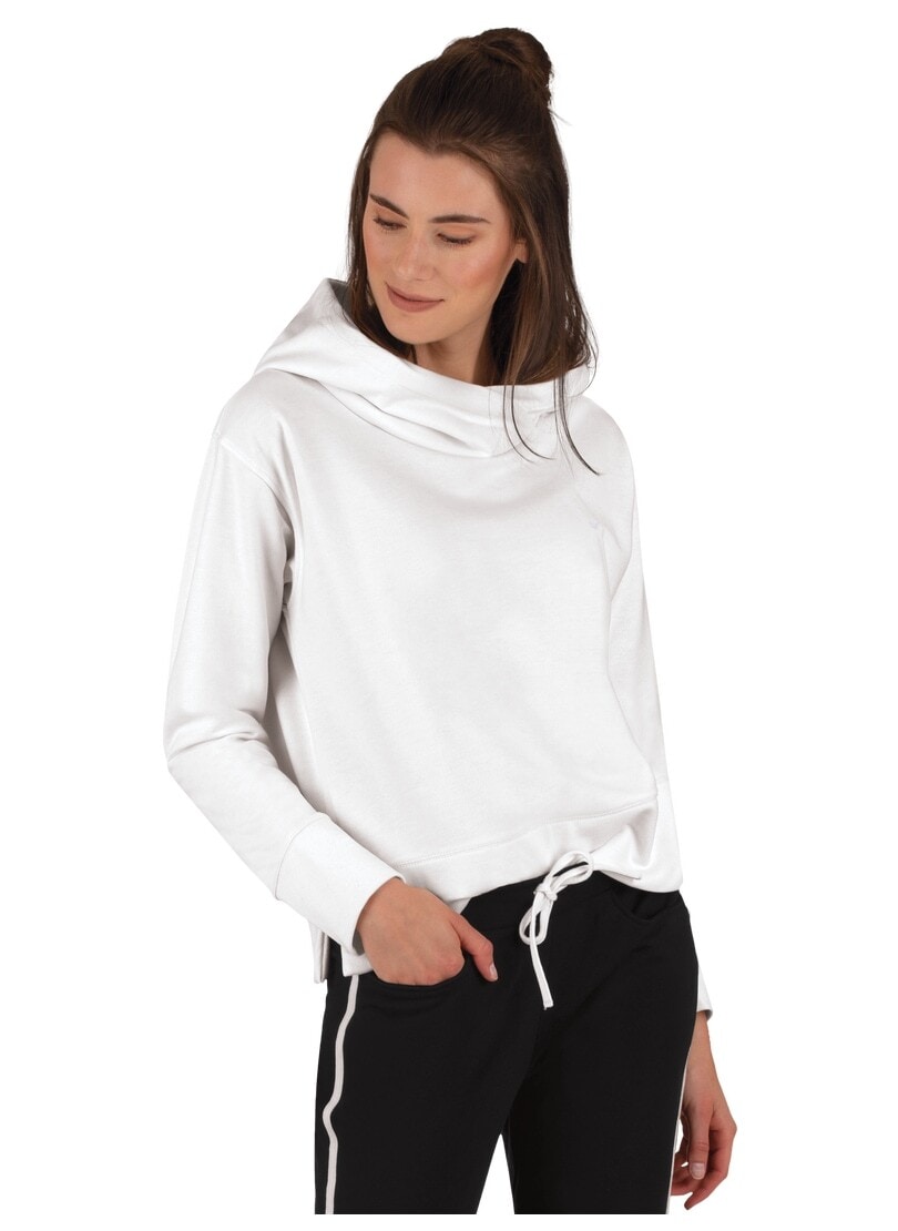 Trigema Sweatshirt »TRIGEMA Dünner Kapuzenpullover«