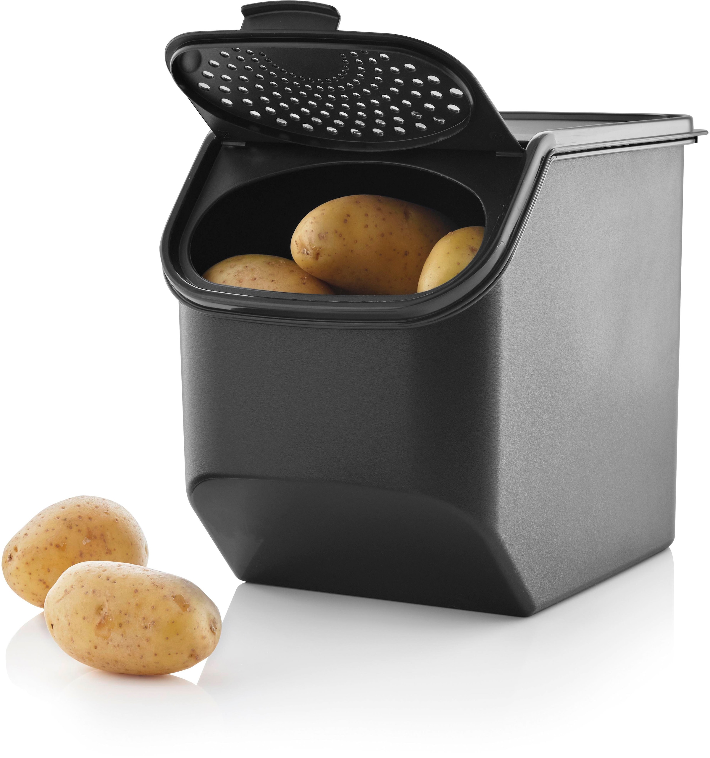 TUPPERWARE Aufbewahrungssystem »Tupperware, PotatoSmart 8,3 l«, (1 tlg.), die perfekte Lösung für die Lagerung Ihrer Lebensmittel