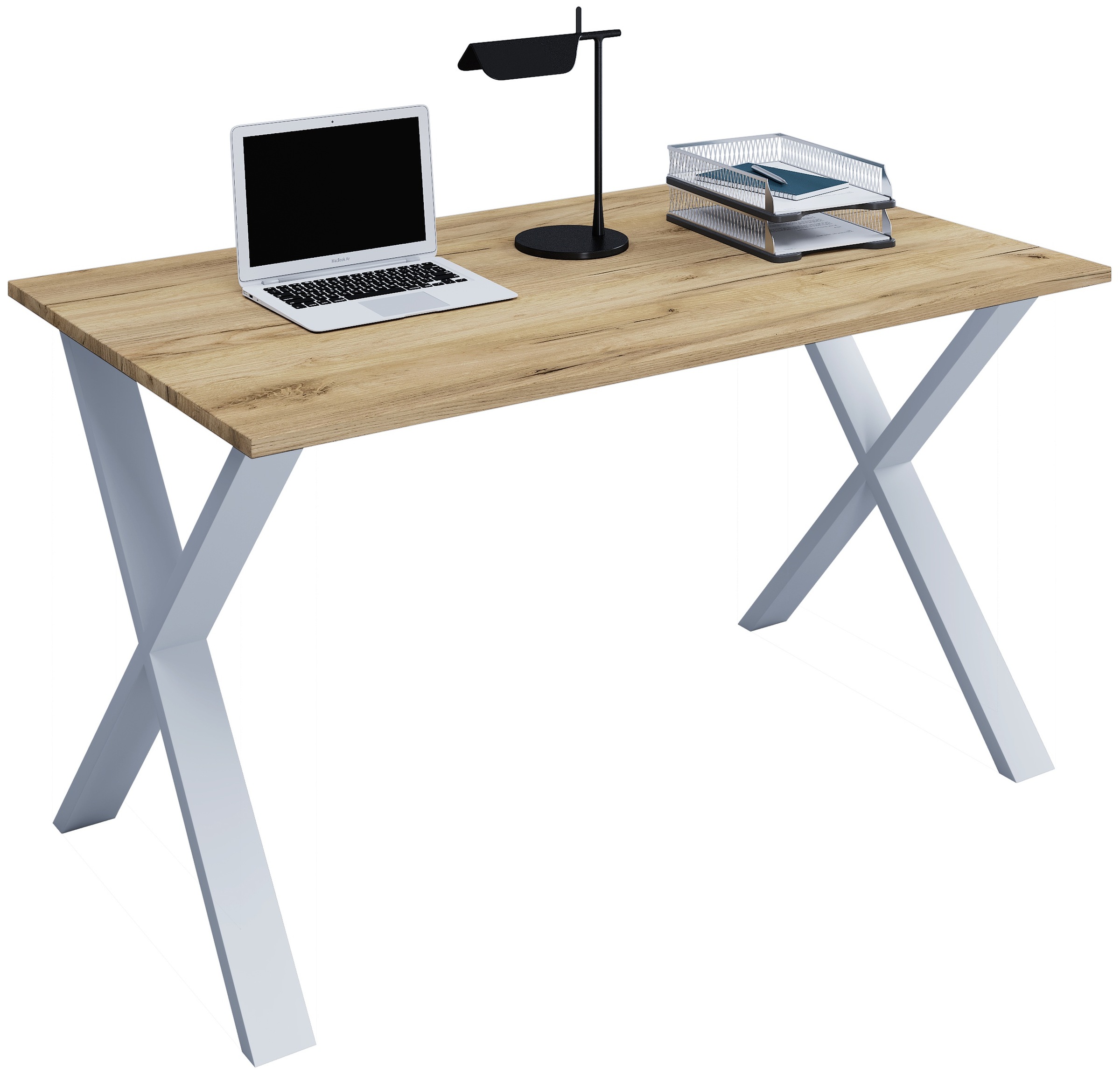 VCM Schreibtisch »Schreibtisch Bürotisch Computertisch 140x50 Lona X« 1 Stk. tlg.