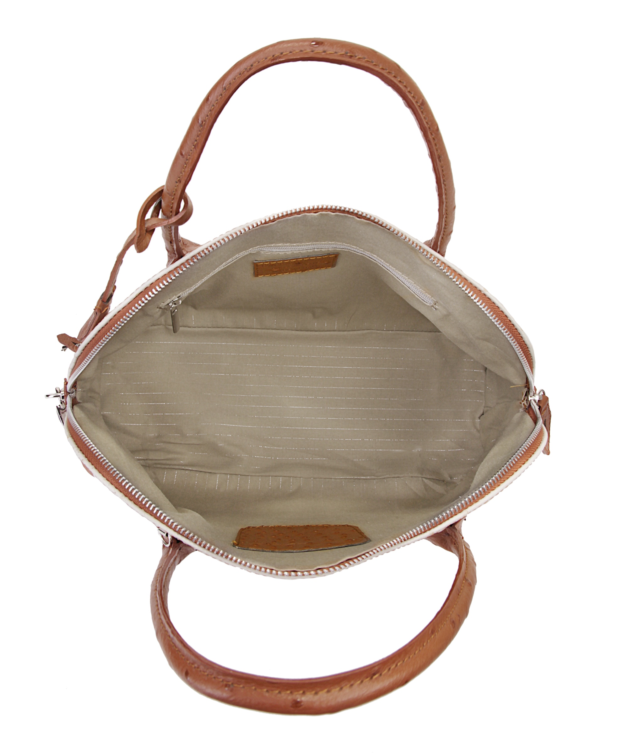 Samantha Look Henkeltasche, echt Leder, Made in Italy