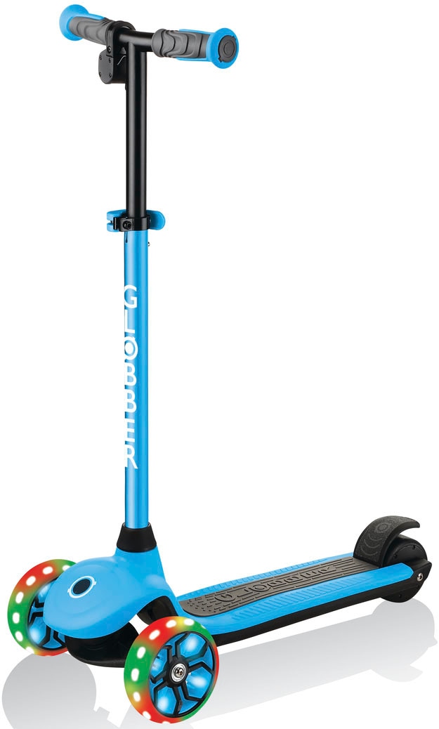 Globber E-Scooter »ONE K E-MOTION 4 PLUS, mit Leuchtrollen«