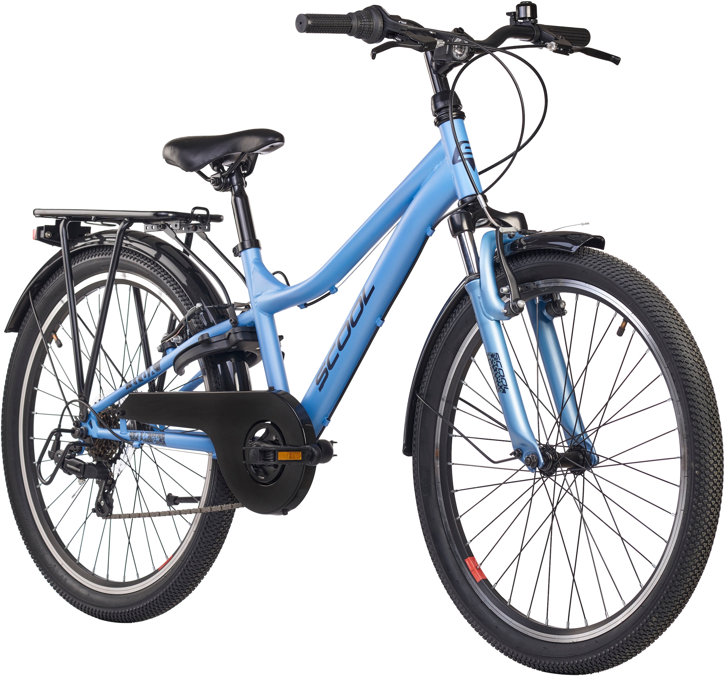 S’COOL Kinderfahrrad »S'COOL troX«, 6 Gang, Shimano, Kettenschaltung