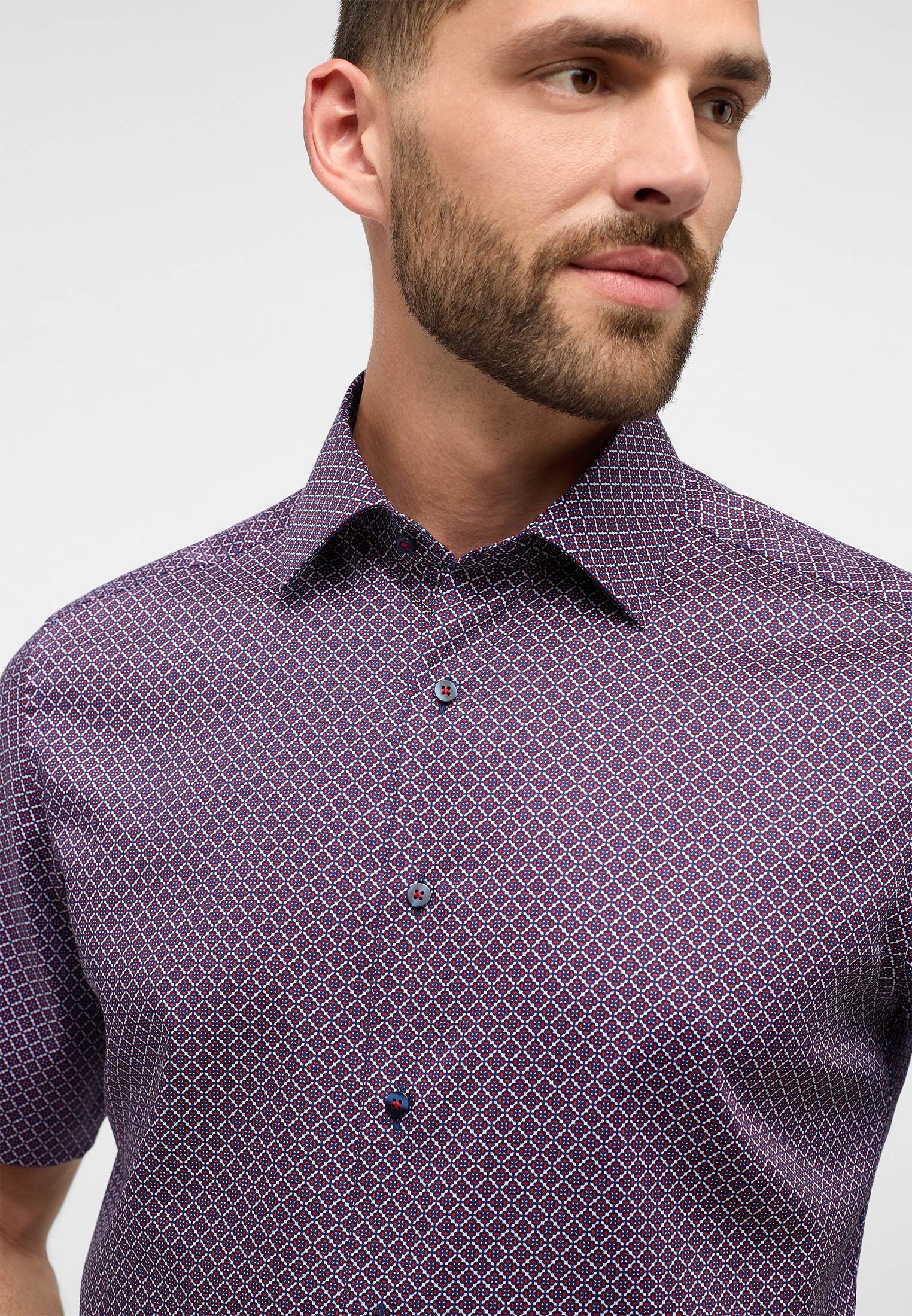 Eterna Kurzarmhemd »MODERN FIT«, NON IRON (bügelfrei)