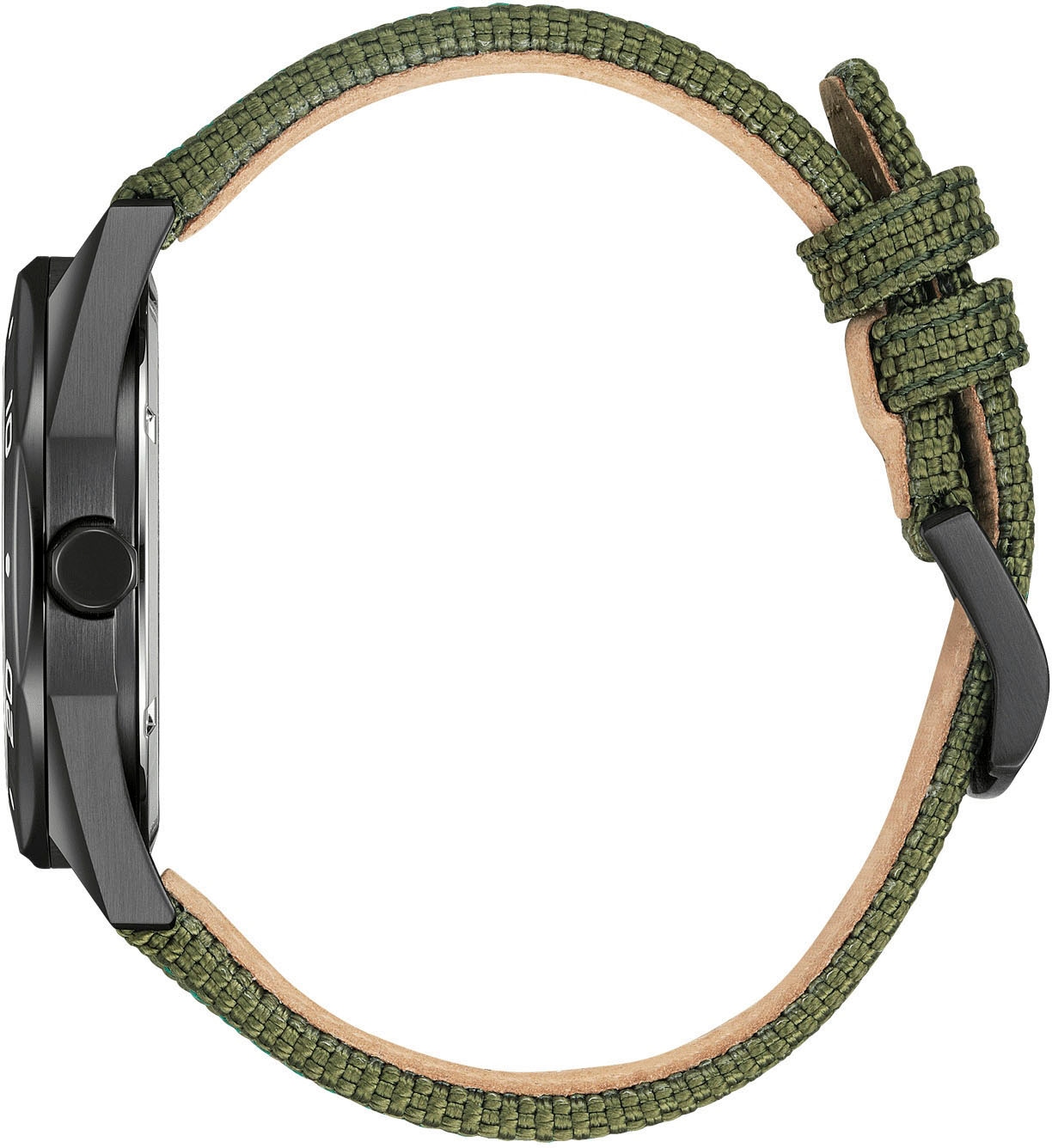 Citizen Solaruhr Armbanduhr, Herrenuhr, analog, Tag, Batterie-Entladungsanzeige