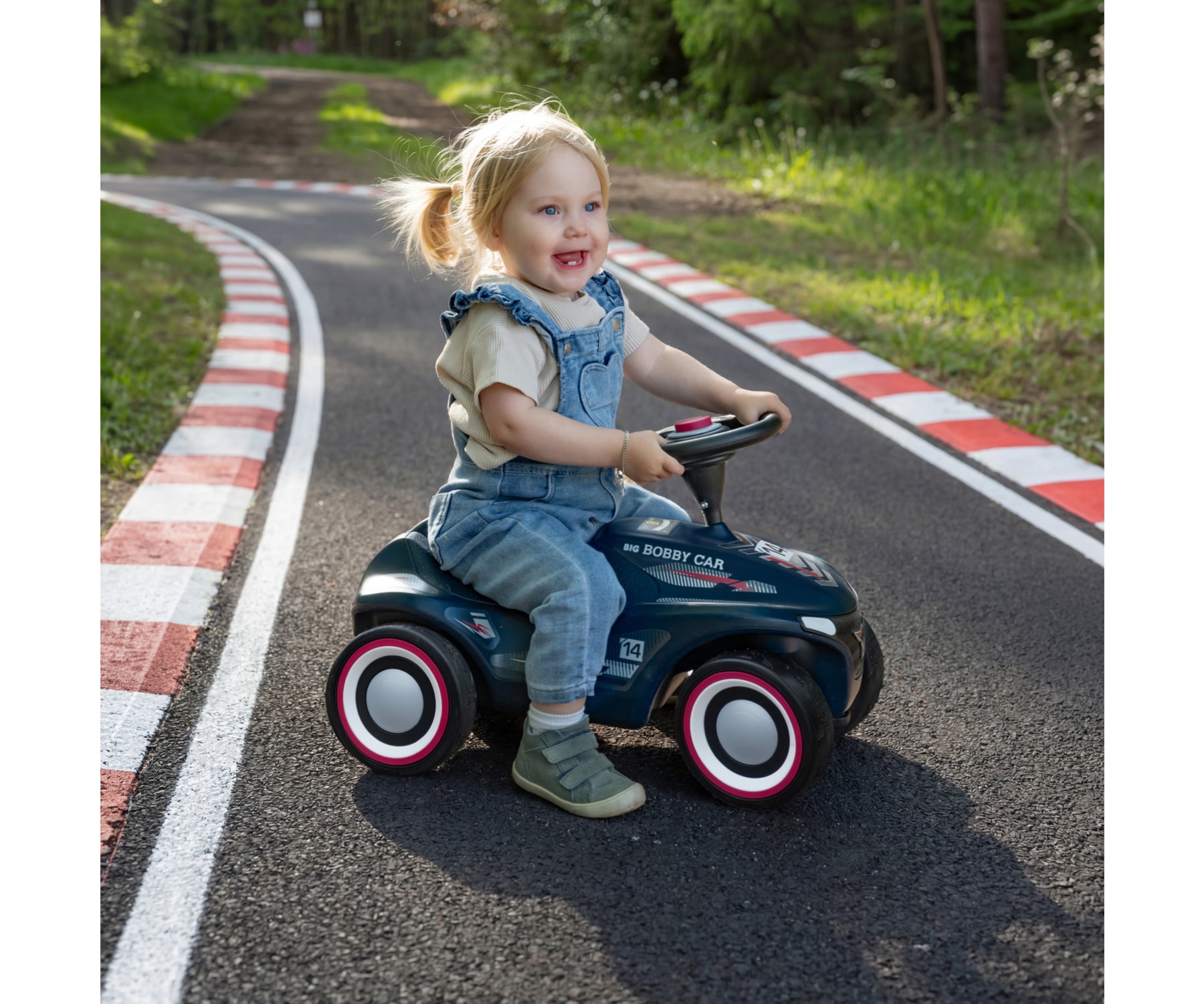 BIG Rutscherauto »BIG Bobby Car Neo RS Blau« Made in Germany