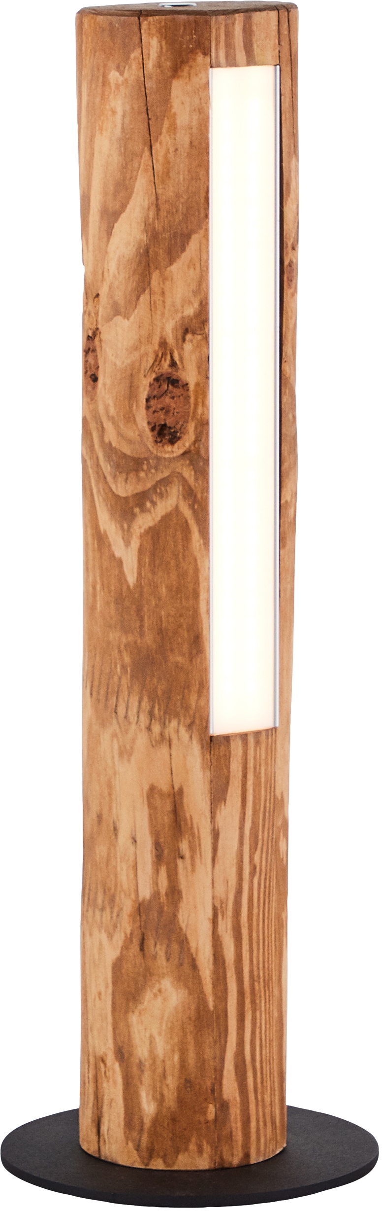 Brilliant LED Tischleuchte »Odun«, 1 flammig, Leuchtmittel LED-Modul | LED fest integriert, 46 cm Höhe, Touchdimmer, 800 lm, warmweiß, Holz/Metall, kiefer gebeizt