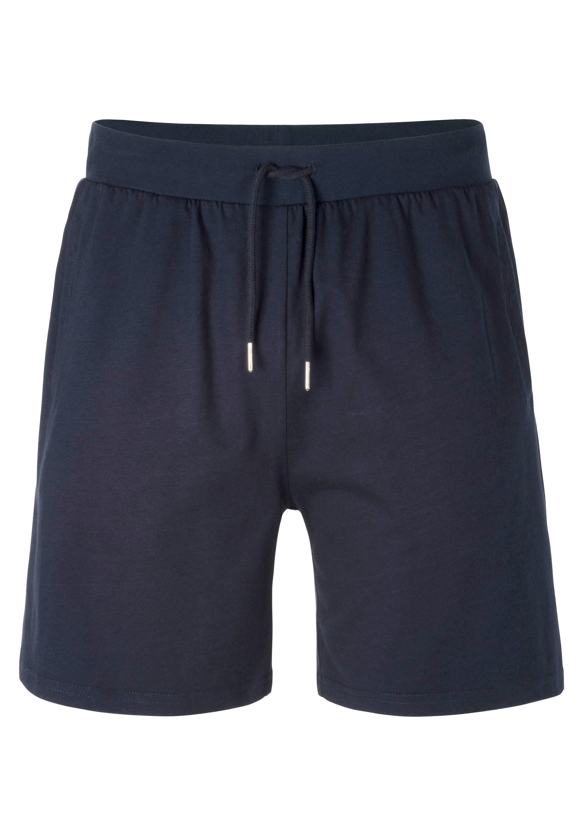 AUTHENTIC UNDERWEAR Schlafshorts »kurze Relaxshort, mit Kordel, Jogginghose,«, aus reiner Baumwolle