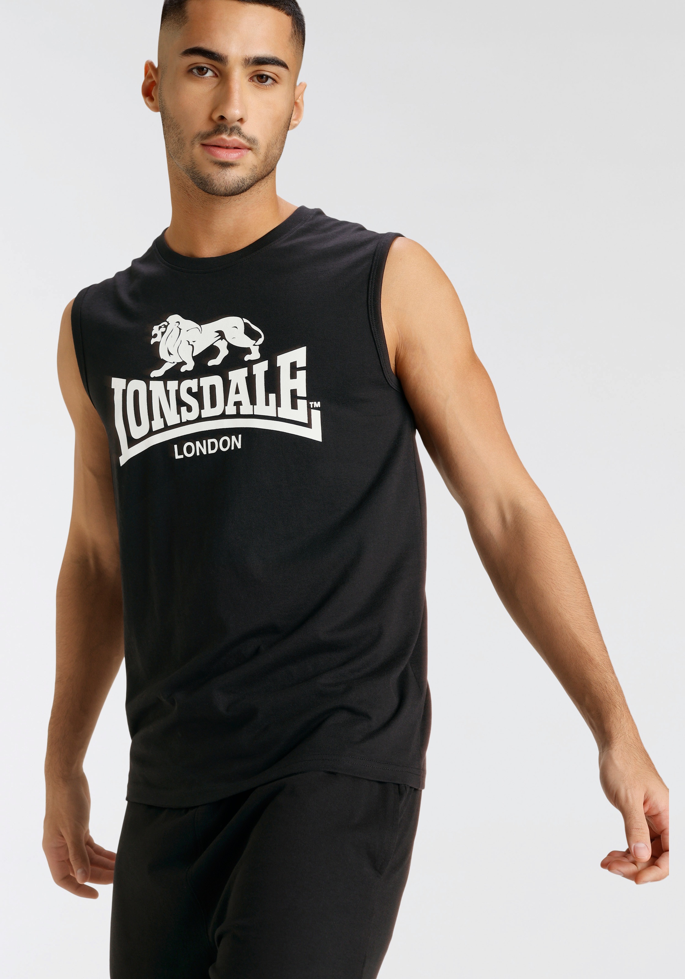 Lonsdale Sportanzug »ALLANTON«, (Set, 2 tlg.), Tank und Shorts Set