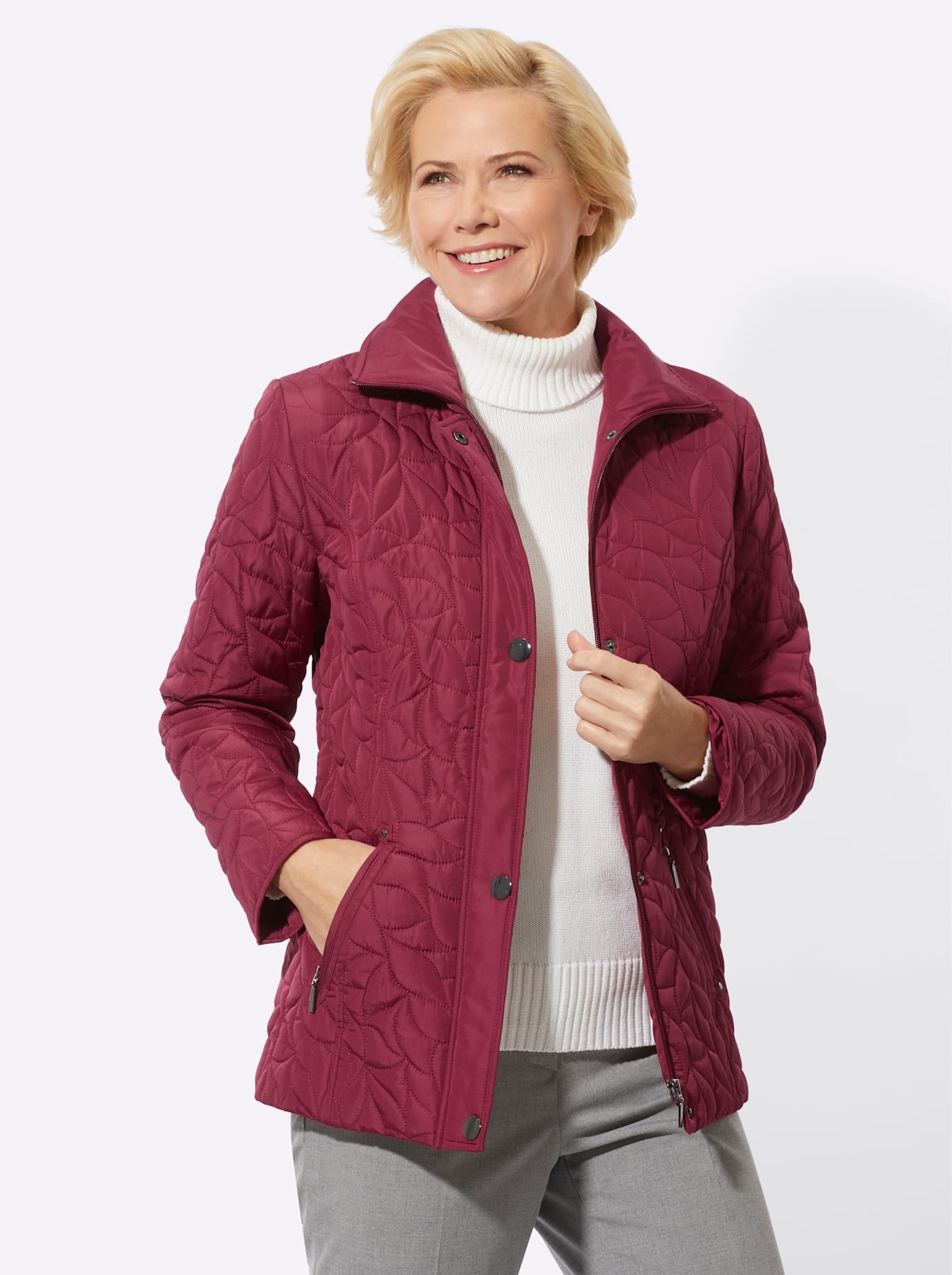 Classic Steppjacke, ohne Kapuze