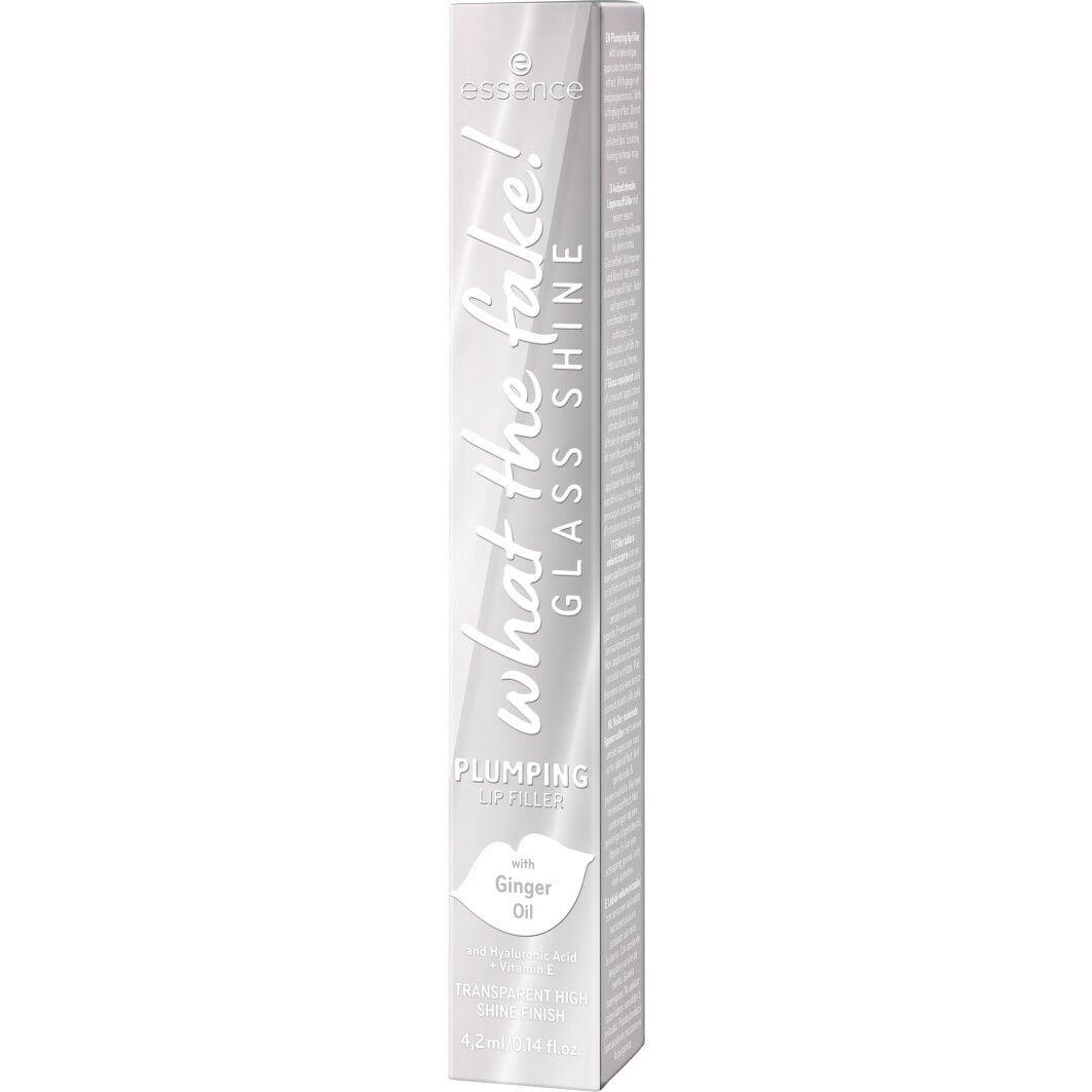 Essence Lip-Booster »what the fake! GLASS SHINE PLUMPING LIP FILLER«, (Set, 3 tlg., 3er Pack)
