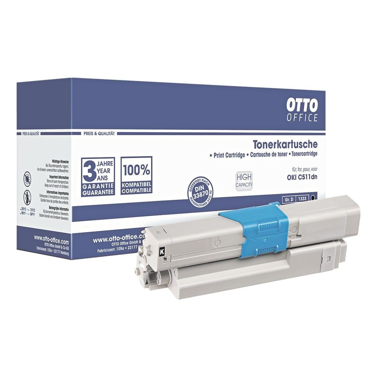 Toner ersetzt OKI »44973508«